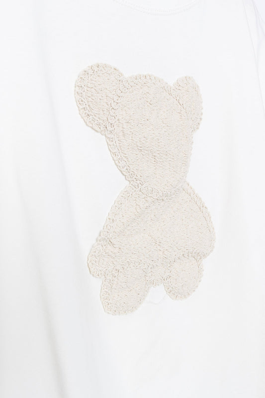 CAMISETA ARMONIAS OSO CROCHET