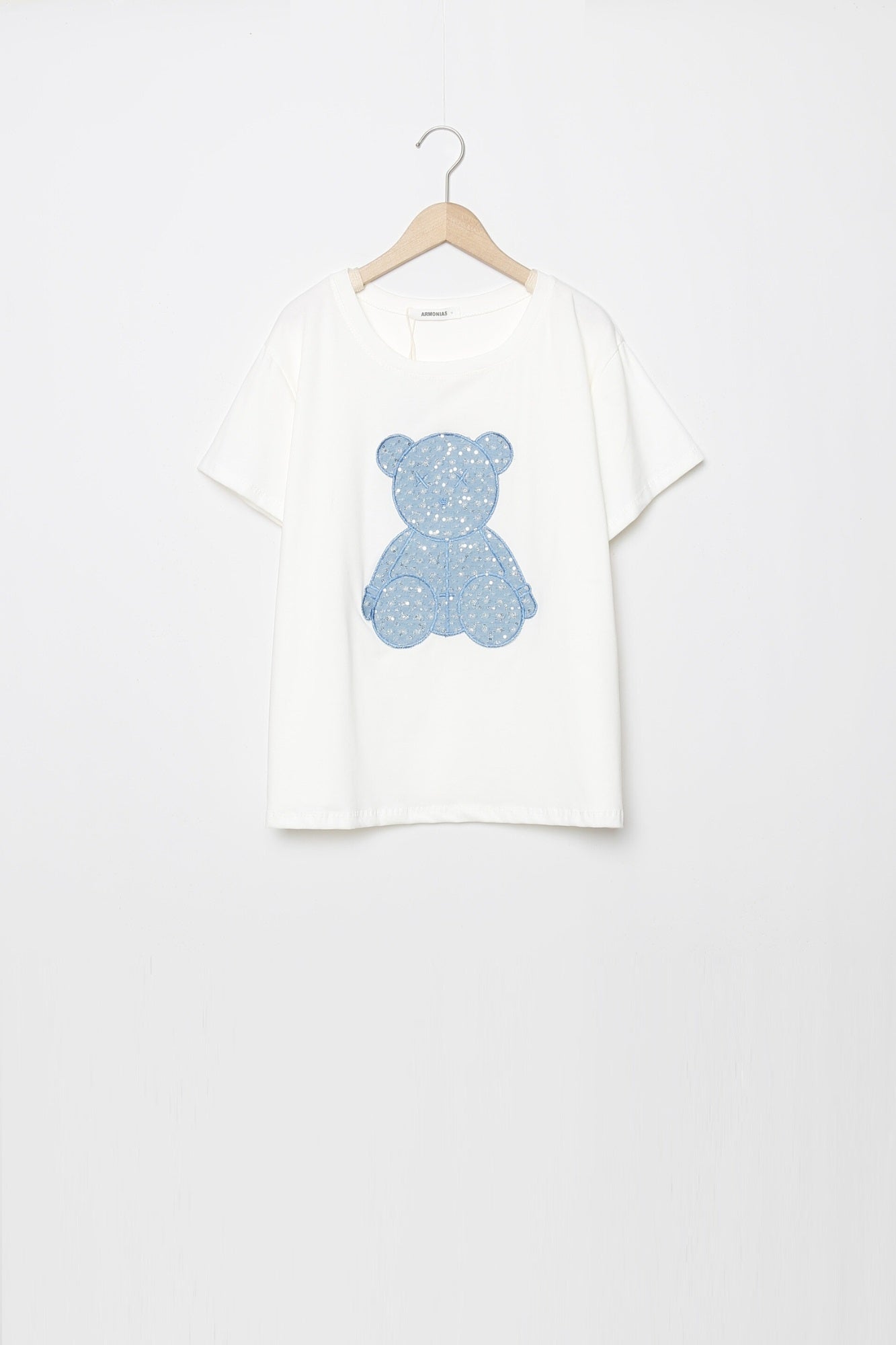 CAMISETA ARMONIAS OSO DENIM