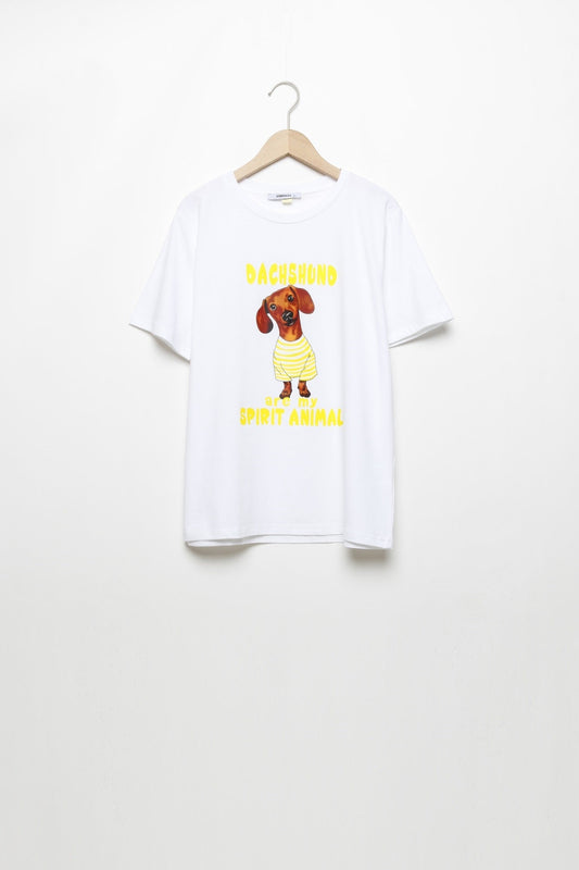 CAMISETA ARMONIAS DACHSHUND