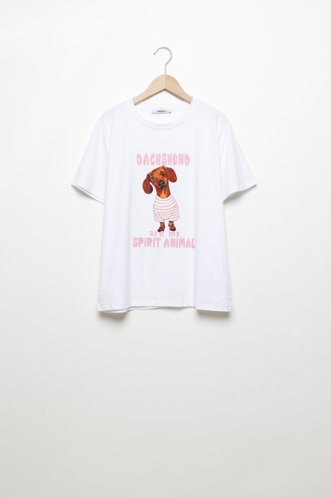 CAMISETA ARMONIAS DACHSHUND