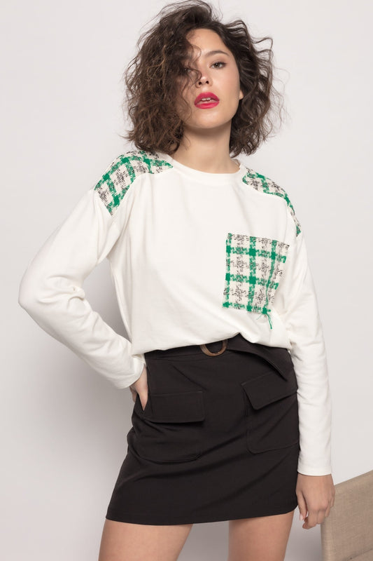 CAMISETA ARMONIAS BOLSILLO
