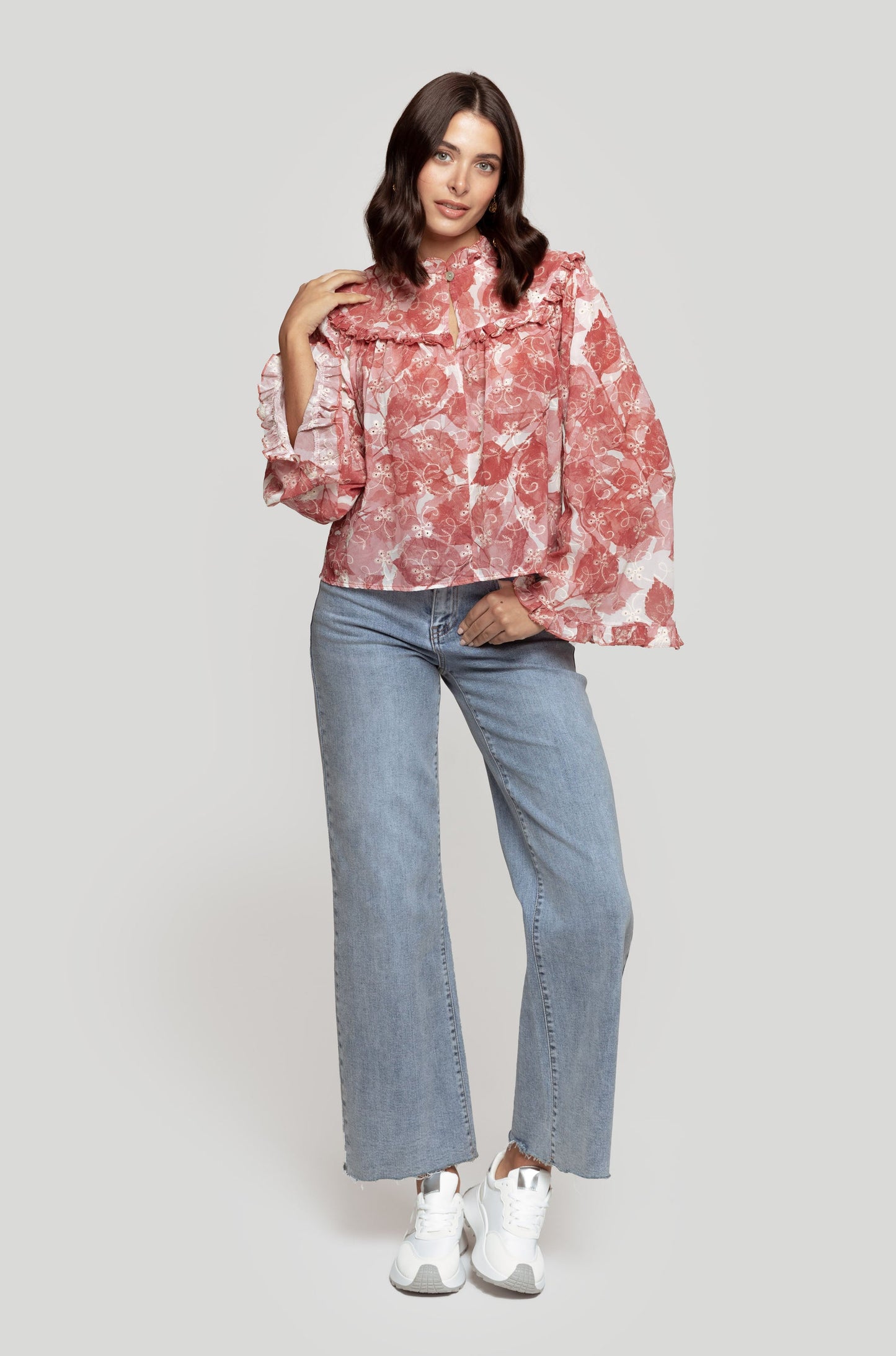 BLUSA ARMONIAS ESTAMPADA