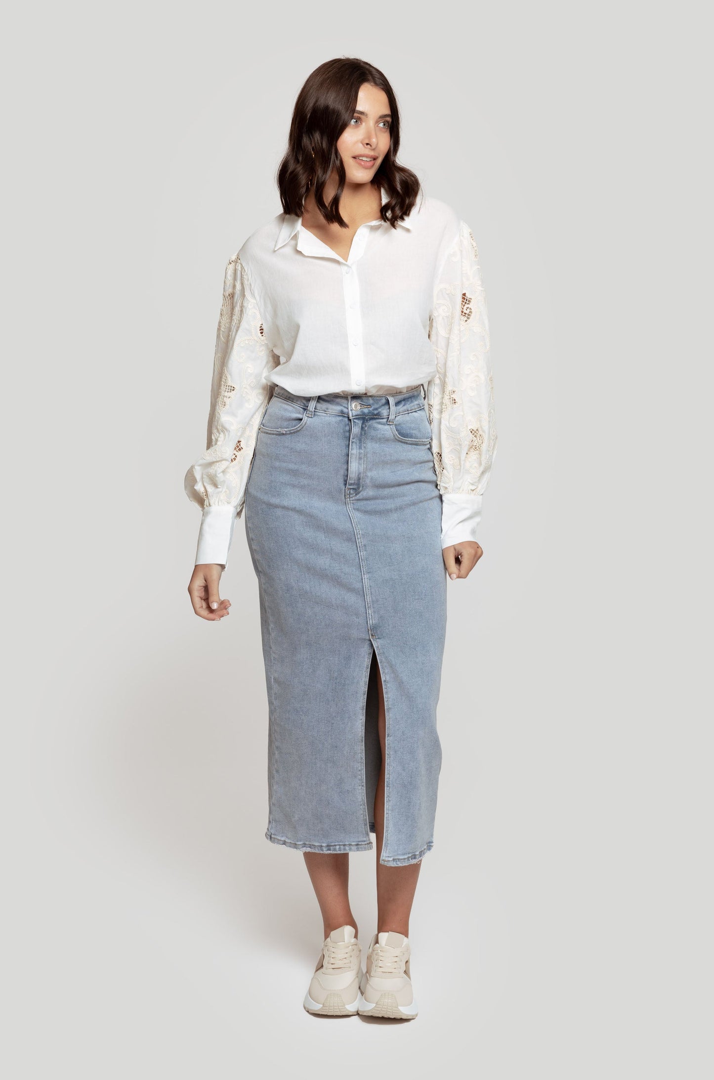 CAMISA ARMONIAS CON CROCHET