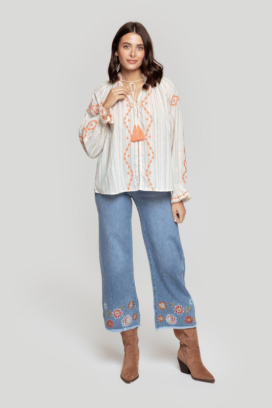 JEANS ARMONIAS STRASS