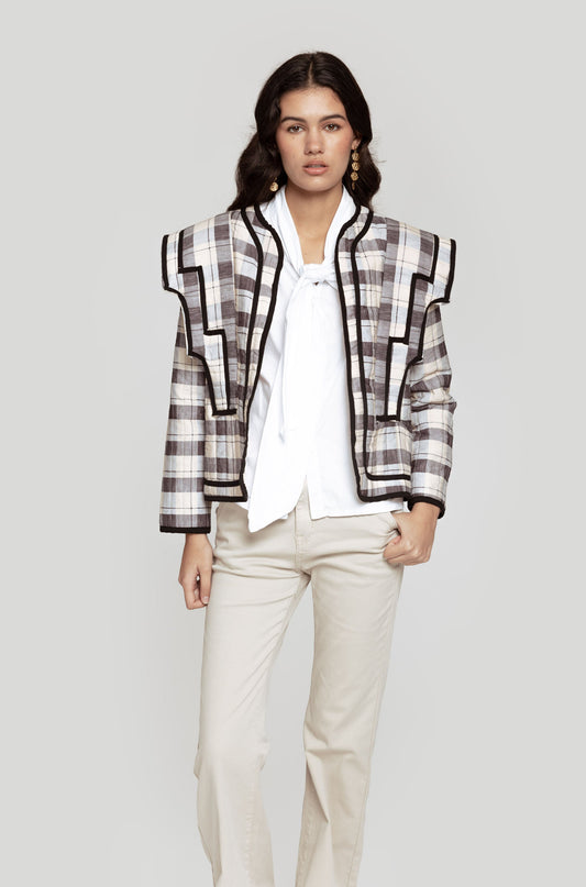 CHAQUETA MASSIMA GRAZIA VOLANTES