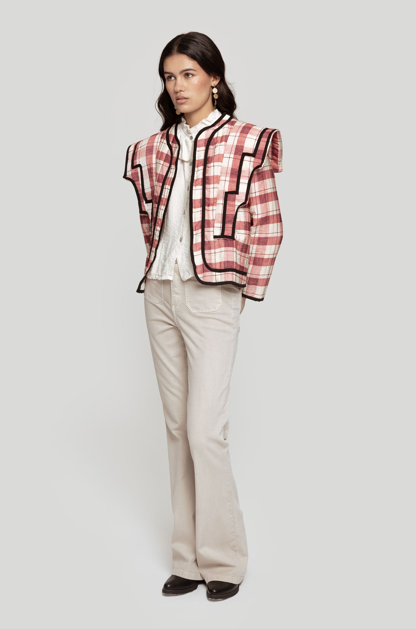 CHAQUETA MASSIMA GRAZIA VOLANTES