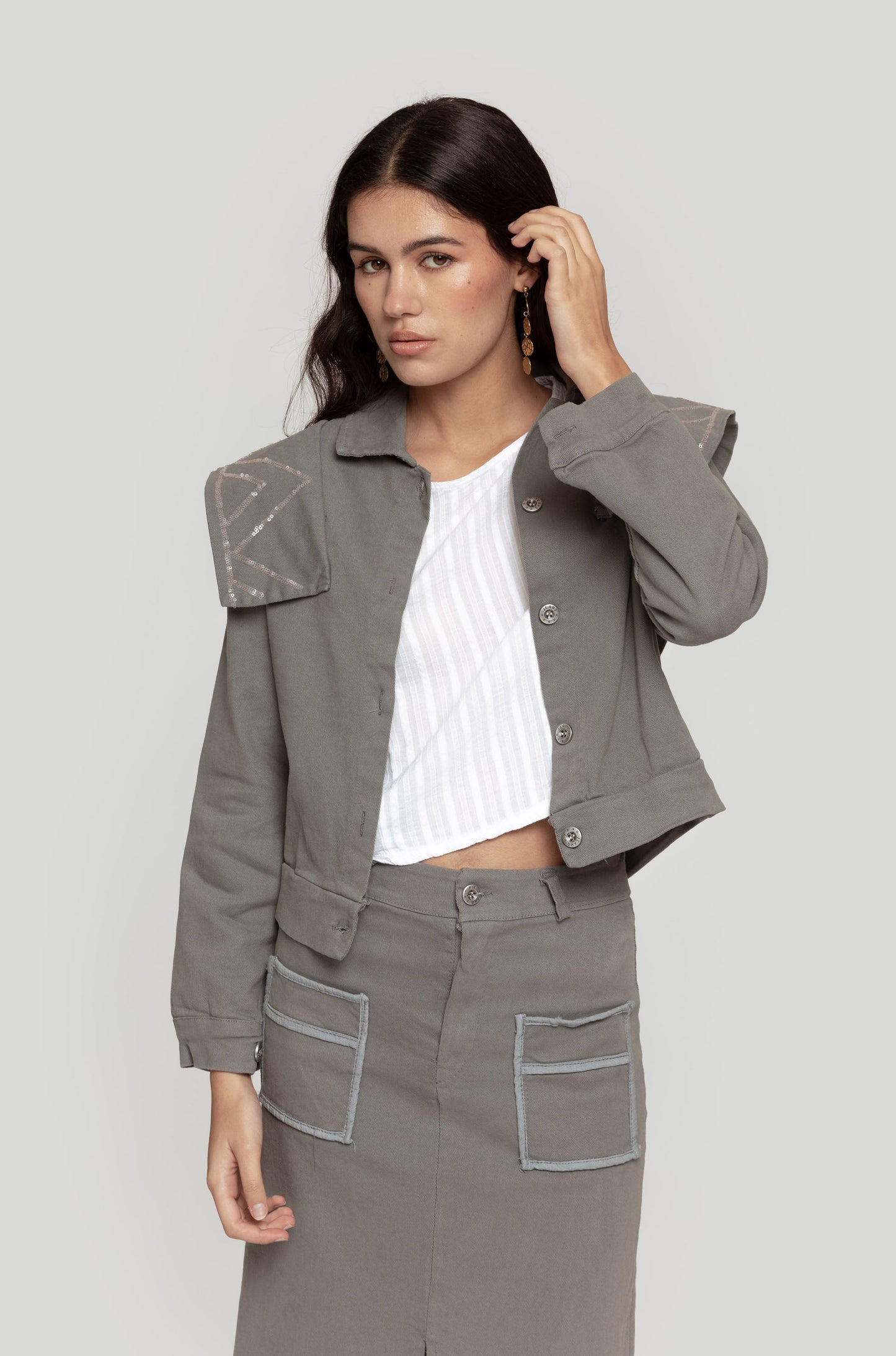 CAZADORA MASSIMA GRAZIA VOLANTE