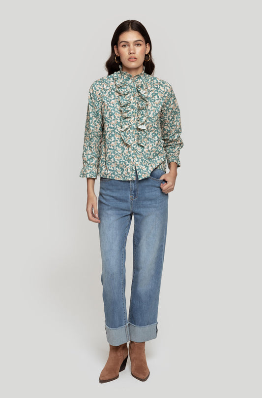 BLUSA MASSIMA GRAZIA TROPICAL