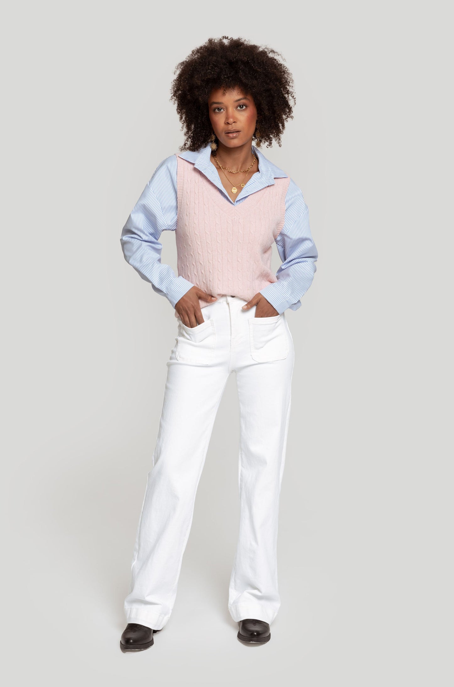 CHALECO ARMONIAS TRENZA