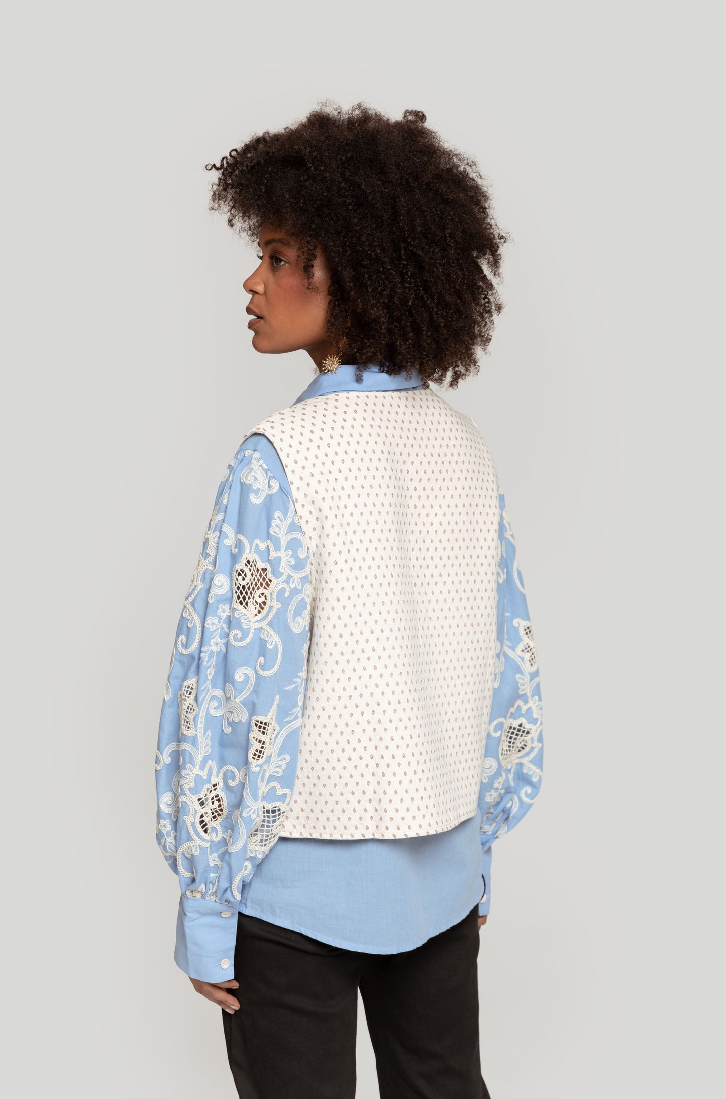 CHALECO ARMONIAS STRASS