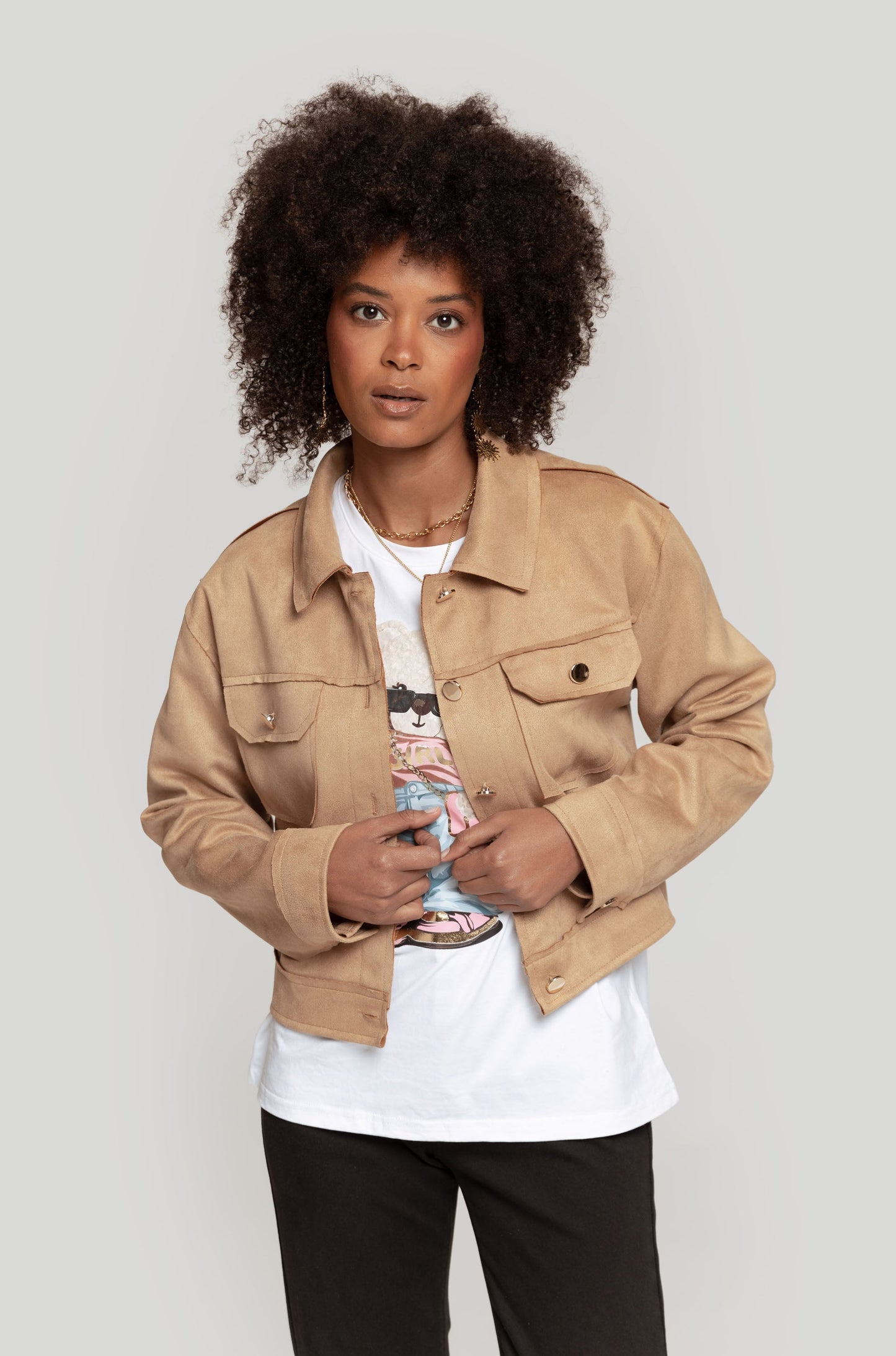 CHAQUETA ARMONIAS ANTE