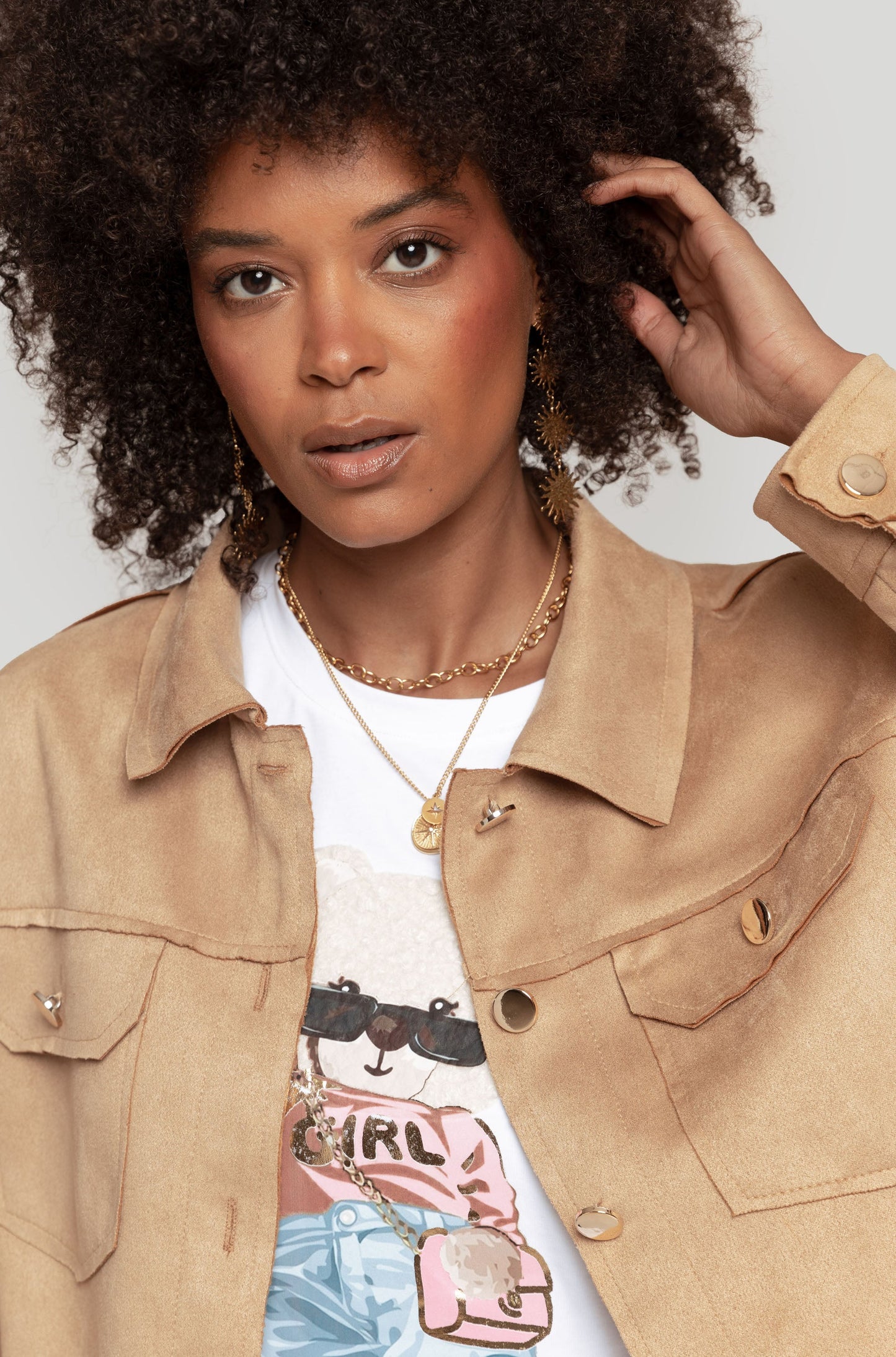 CHAQUETA ARMONIAS ANTE