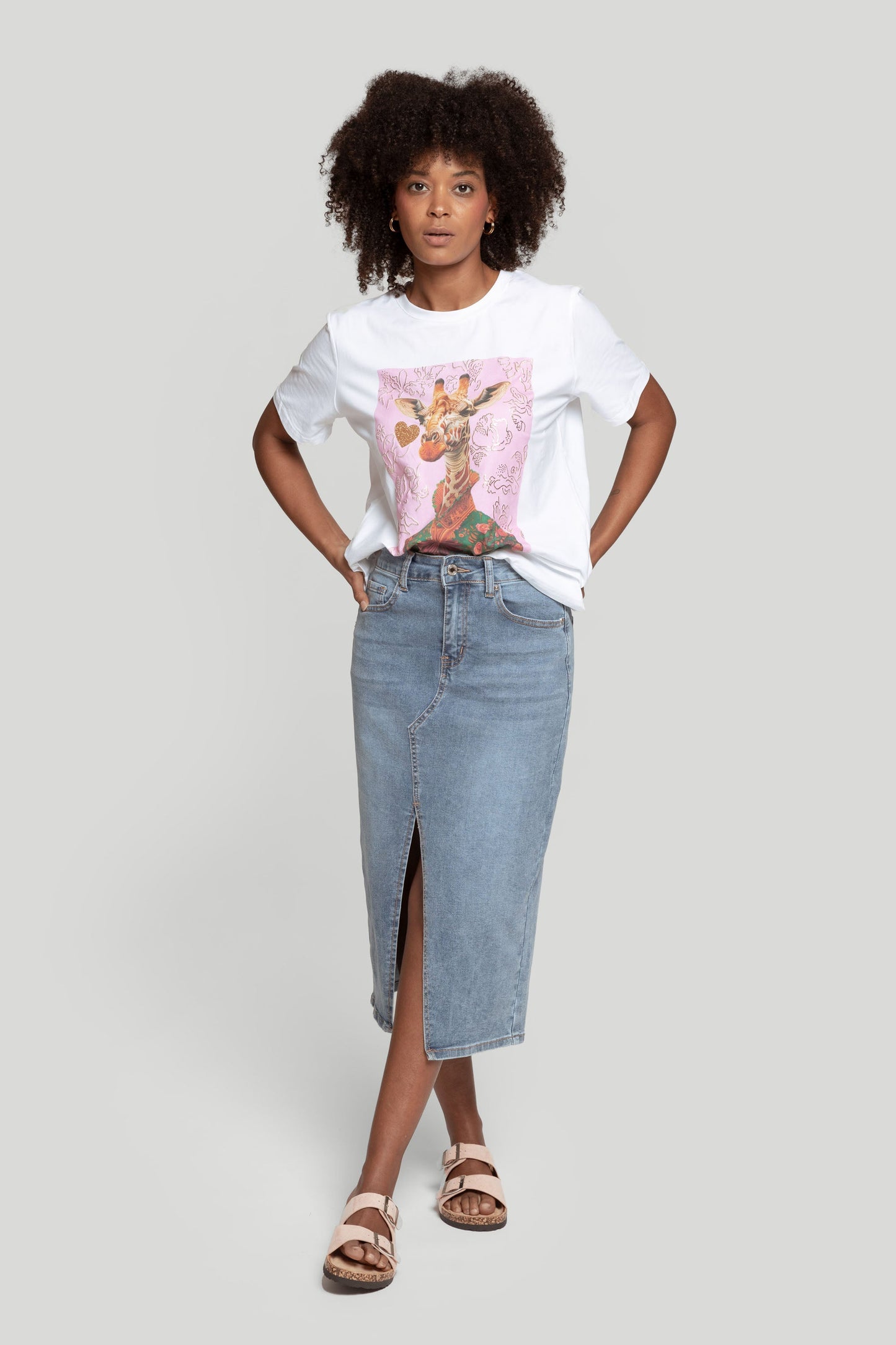 CAMISETA ARMONIAS JIRAFA