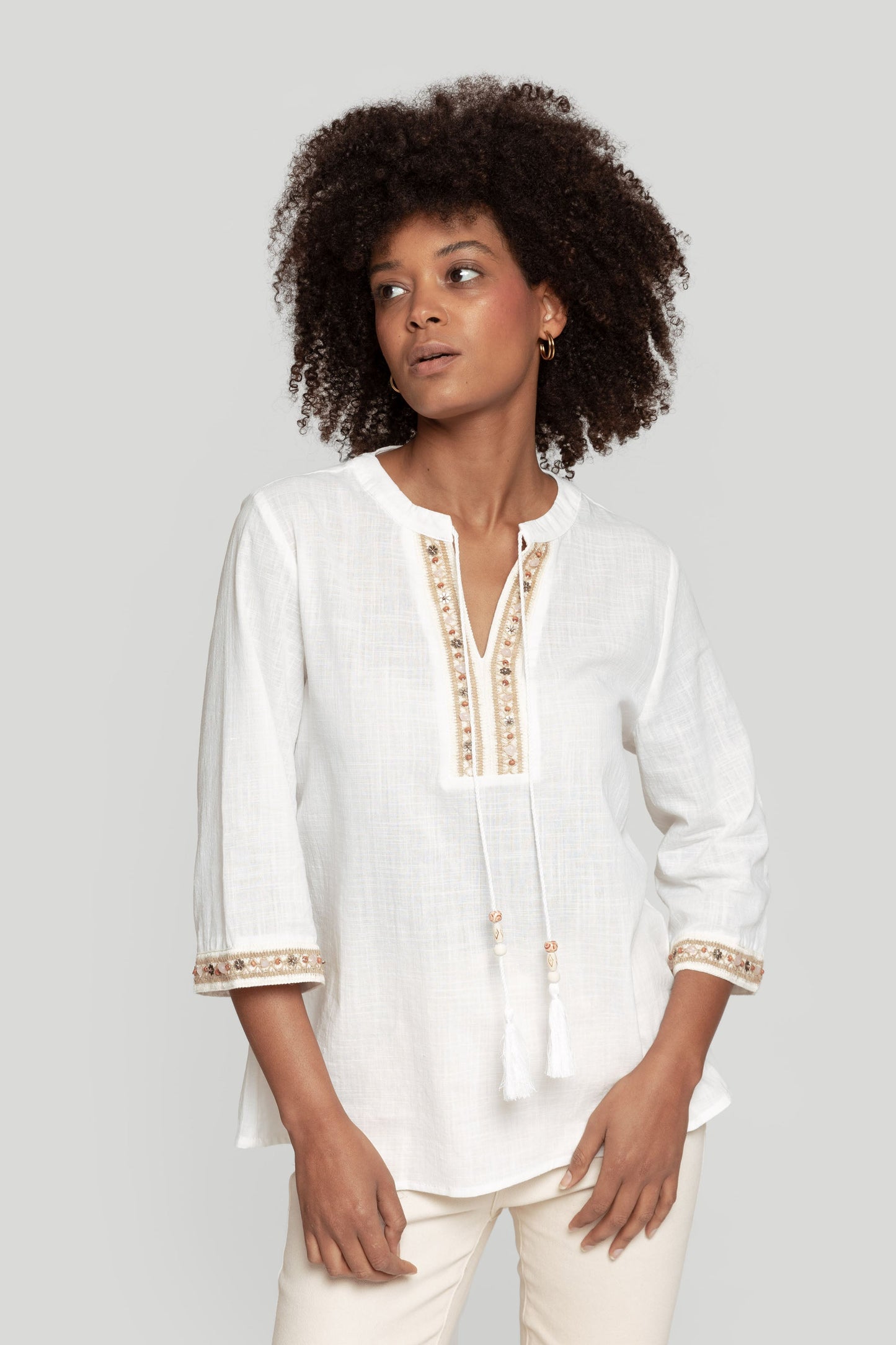 BLUSA ARMONIAS TIERRA