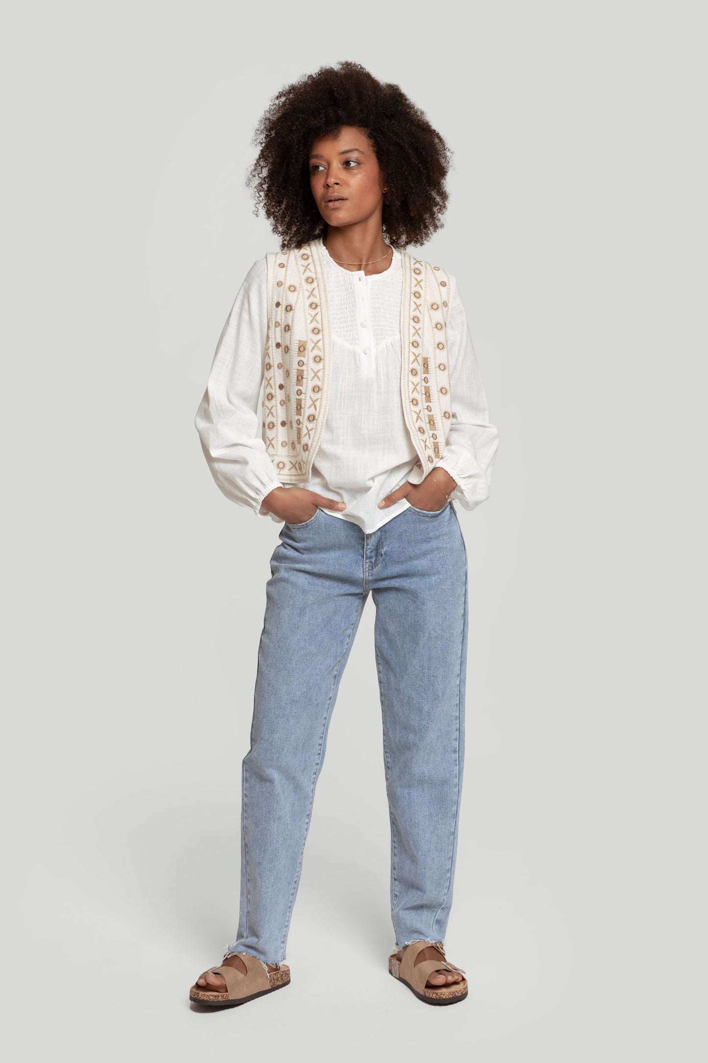 JEANS LAULIA MOM STRECHT