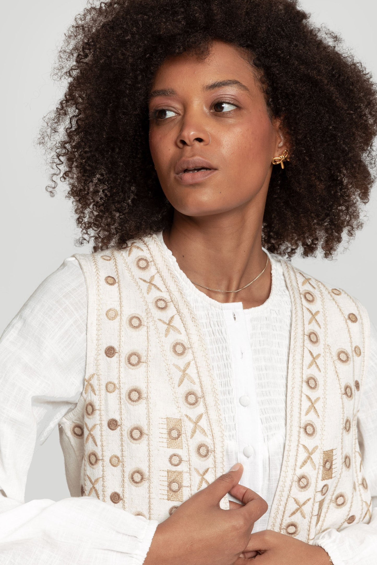 CHALECO ARMONIAS CON LINO