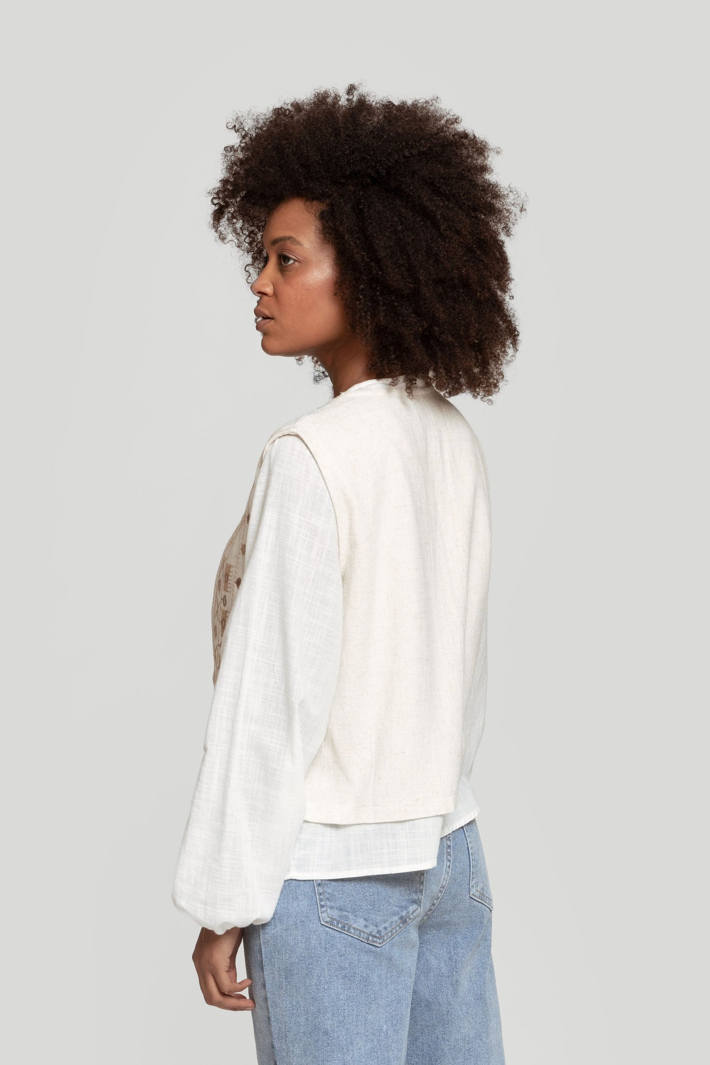 CHALECO ARMONIAS CON LINO