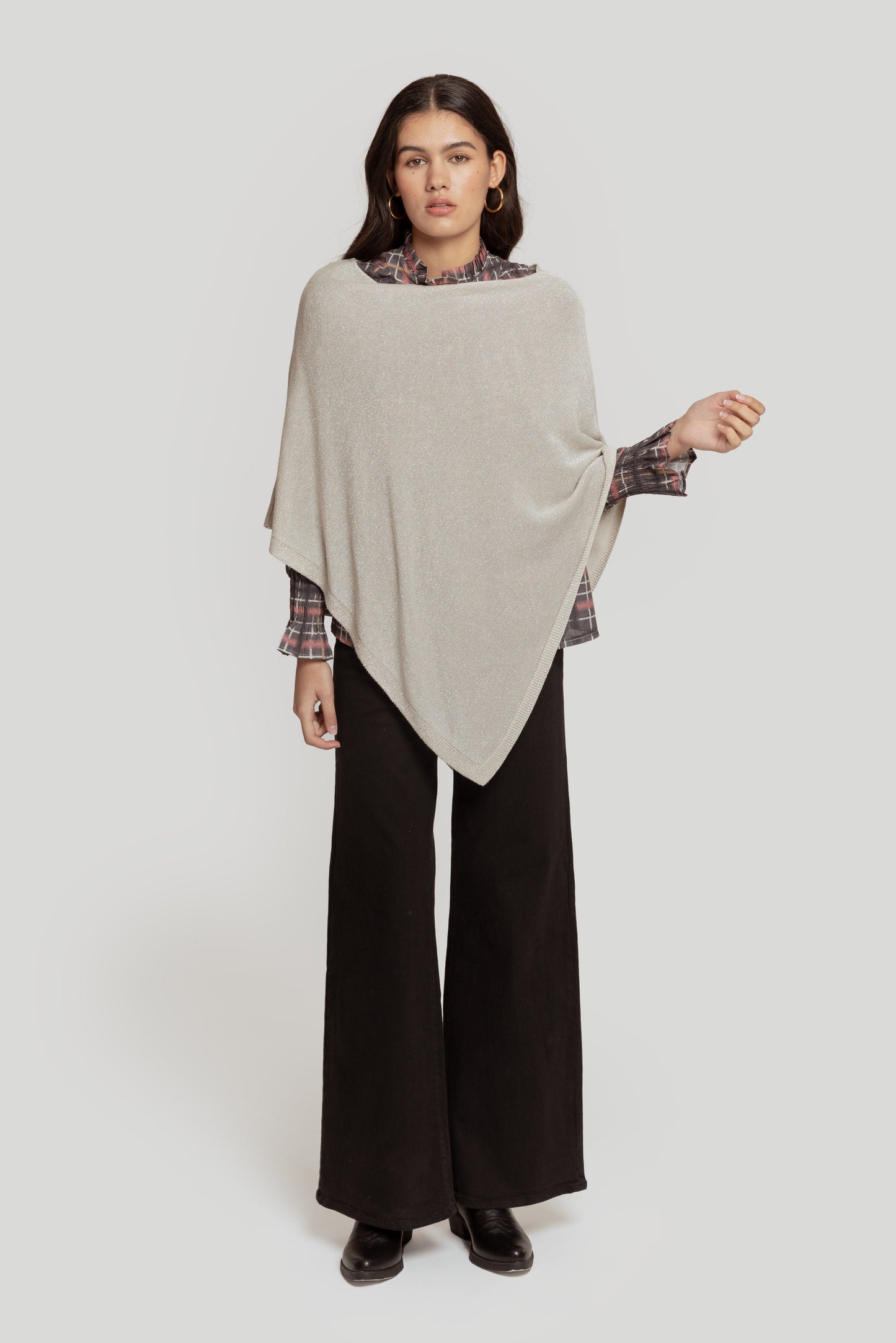 PONCHO ARMONIAS TEEN BRILLO