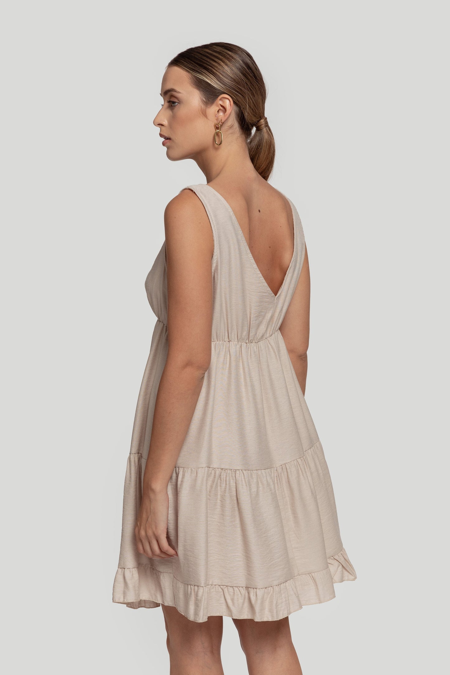 VESTIDO ARMONIAS CON LINO