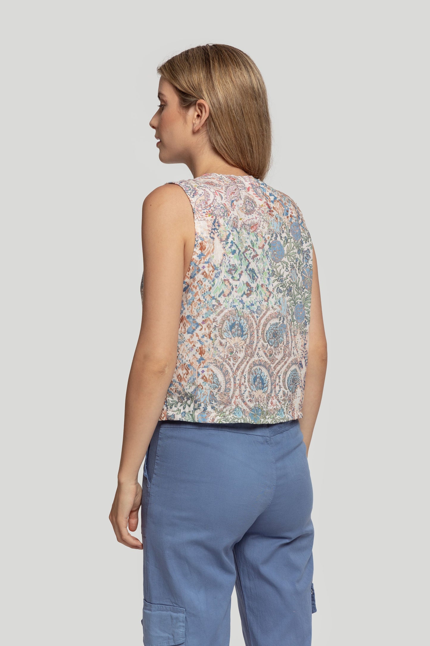 CHALECO MASSIMA GRAZIA CORTO