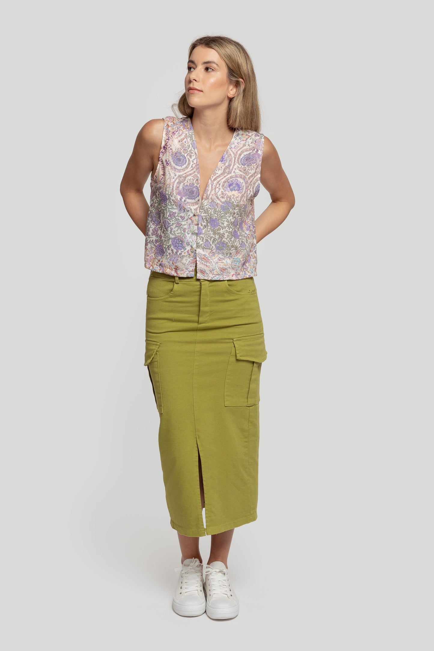 CHALECO MASSIMA GRAZIA CORTO