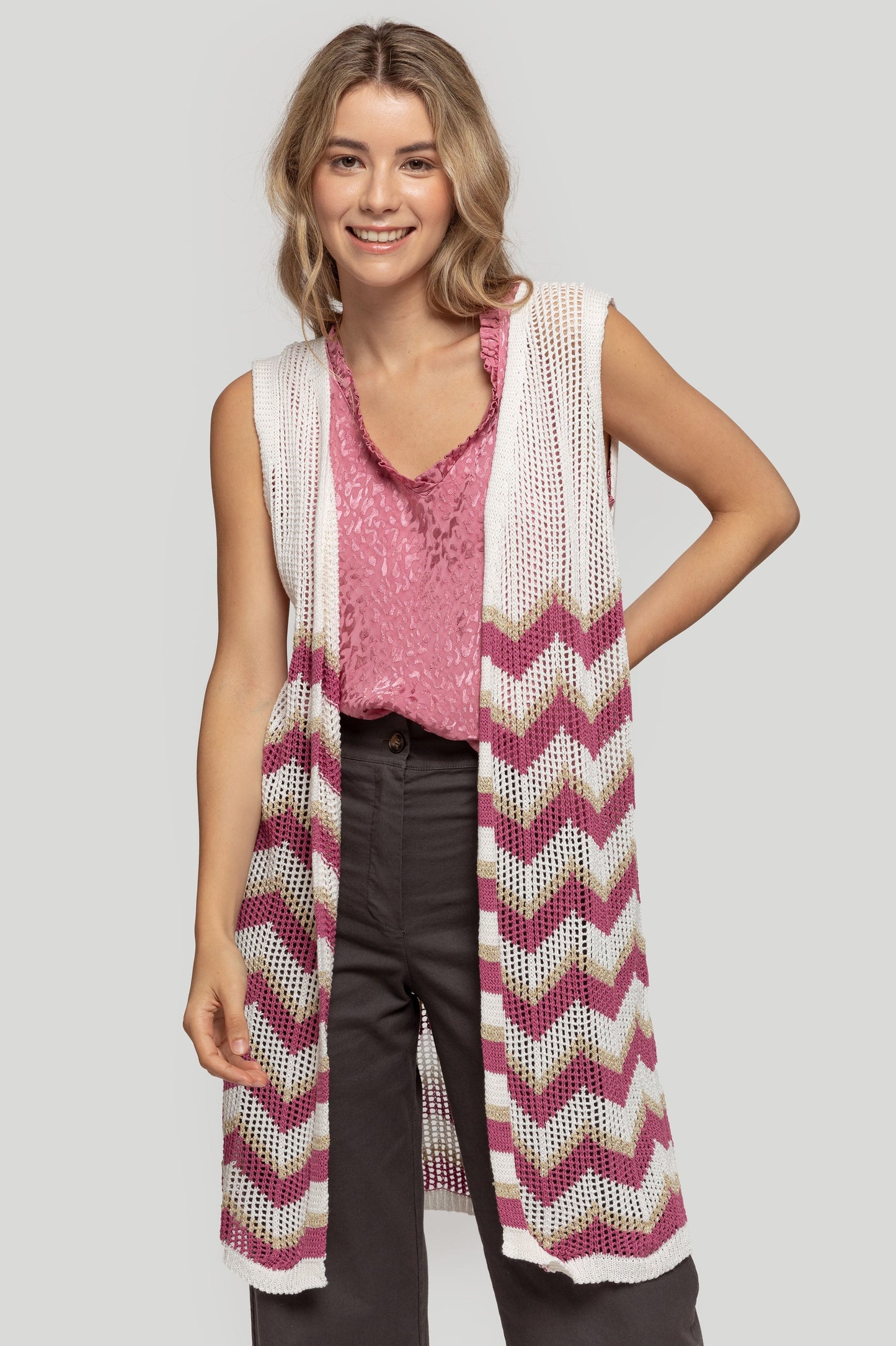 CHALECO MASSIMA GRAZIA CALADO