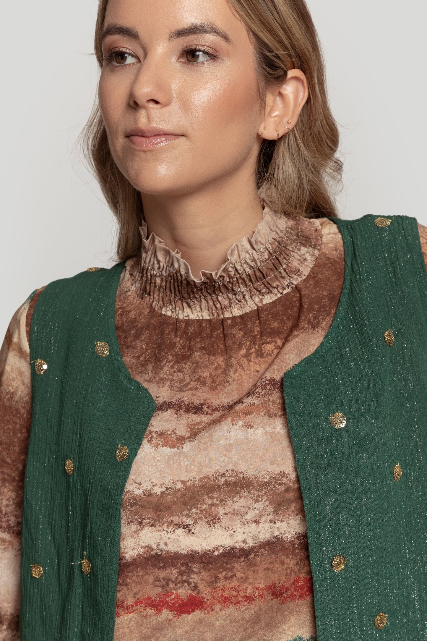 CHALECO MASSIMA GRAZIA BRILLOS