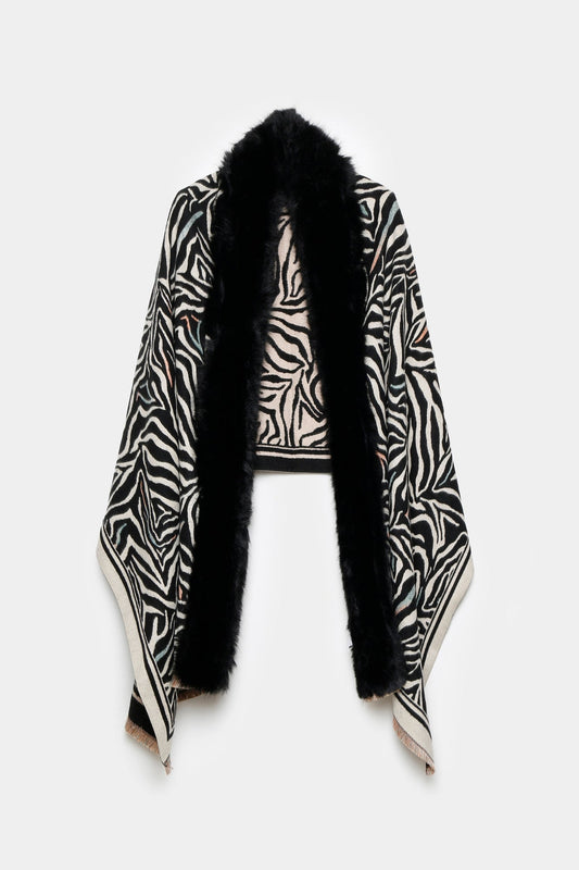 PONCHO ARMONIAS ZEBRA