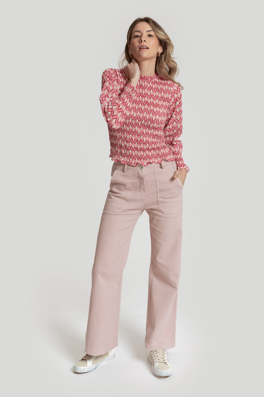 BLUSA MASSIMA GRAZIA FRUNCE