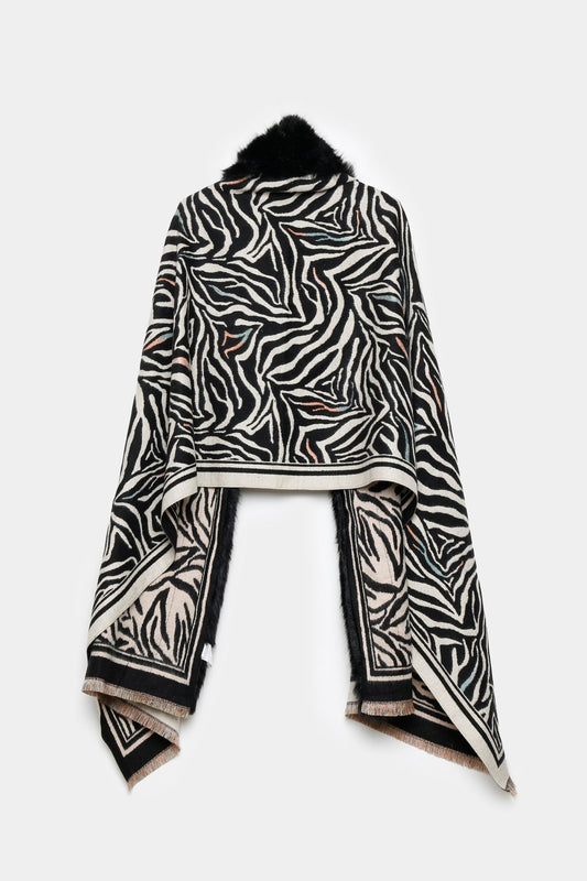 PONCHO ARMONIAS ZEBRA