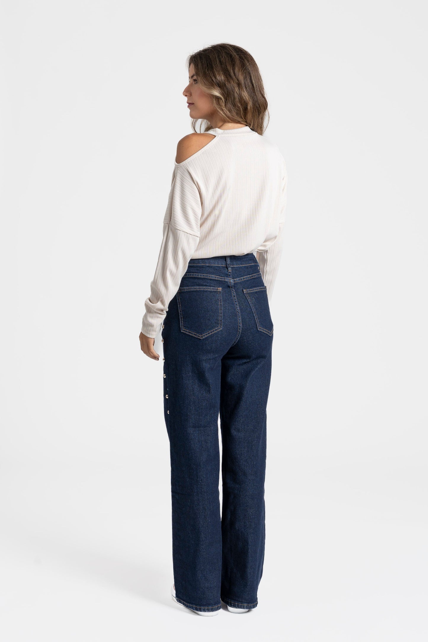 JEANS ARMONIAS TEEN TACHUELAS