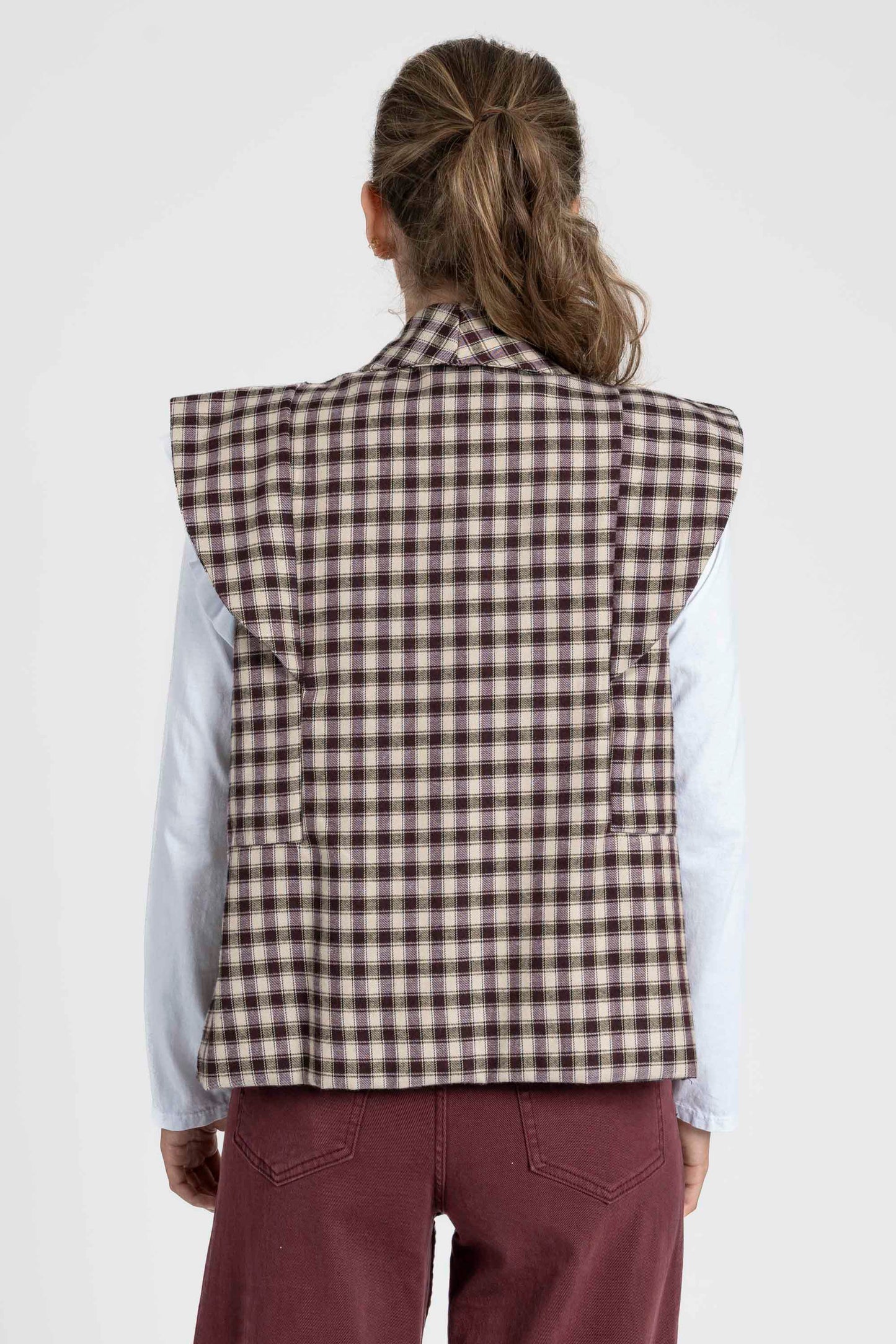 CHALECO ARMONIAS TEEN CUADROS