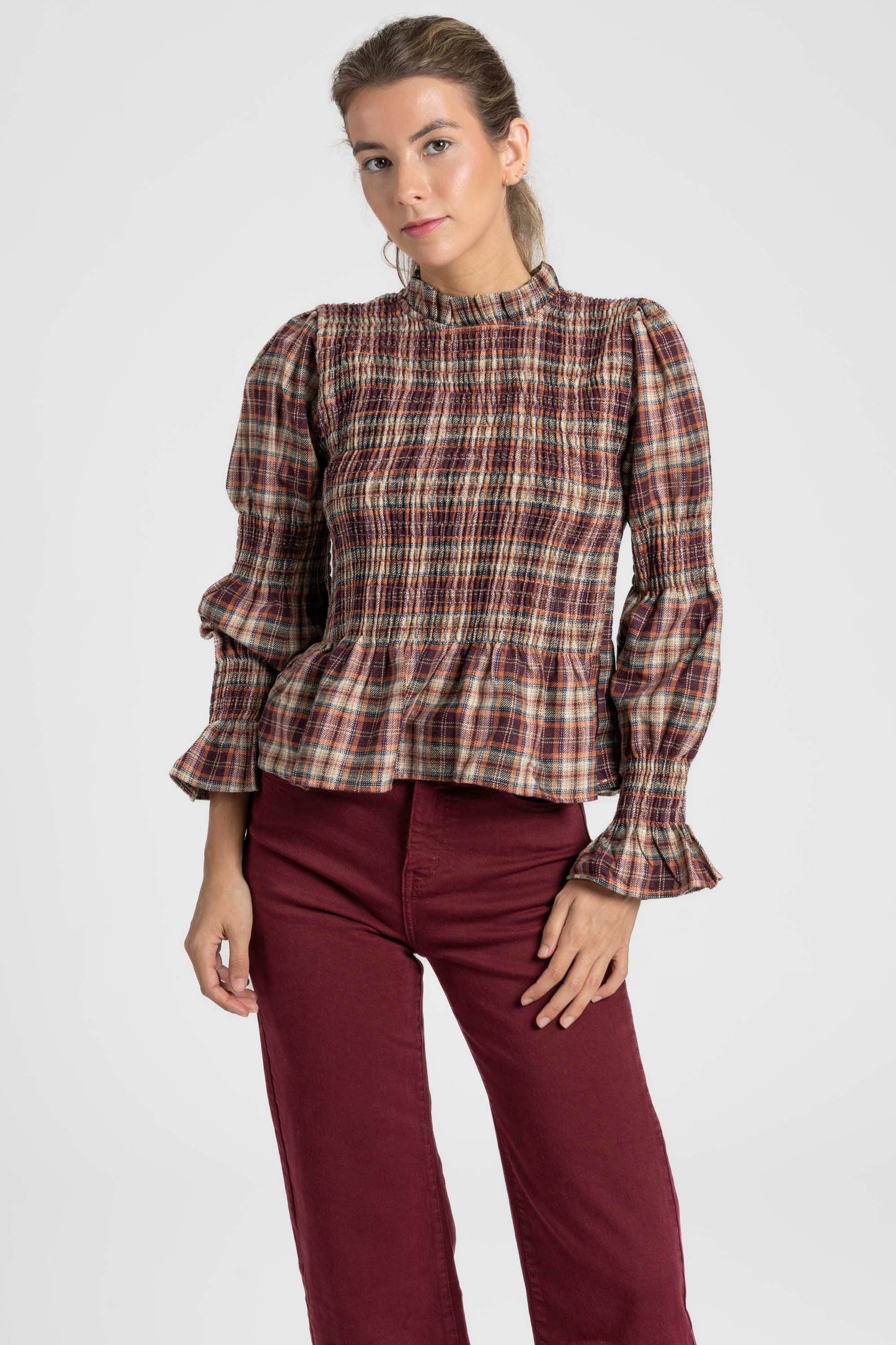 BLUSA ARMONIAS TEEN CUADROS