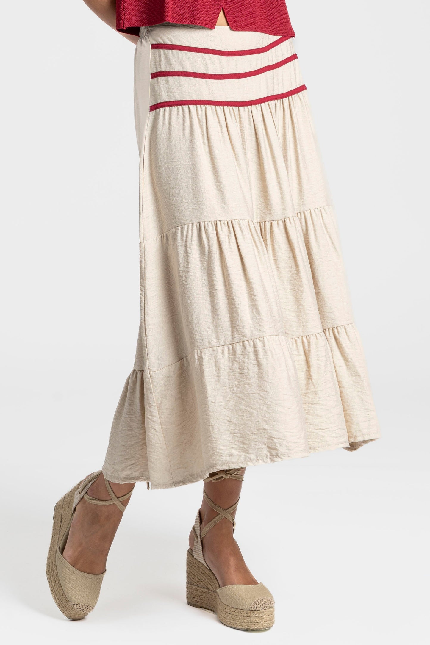 FALDA ARMONIAS TEEN RAYAS