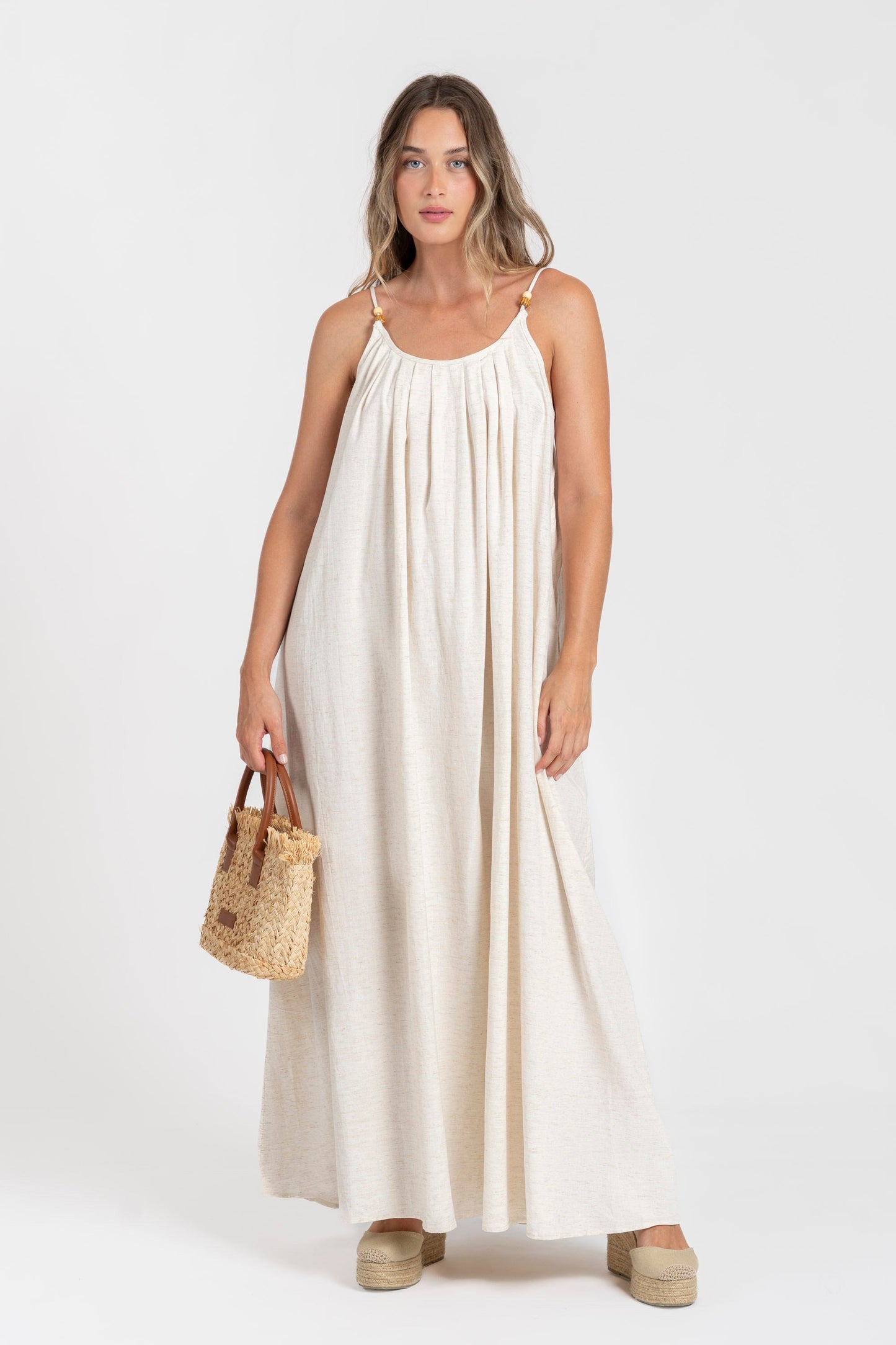 VESTIDO ARMONIAS LINO