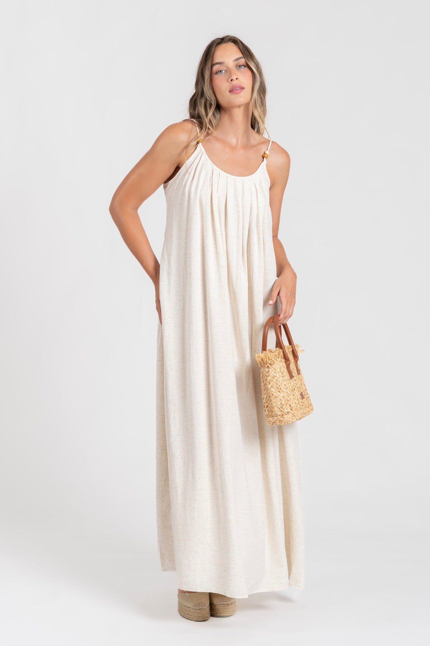 VESTIDO ARMONIAS LINO