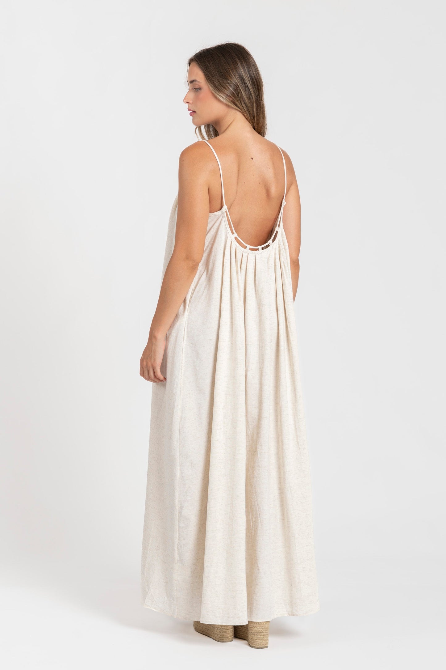 VESTIDO ARMONIAS LINO