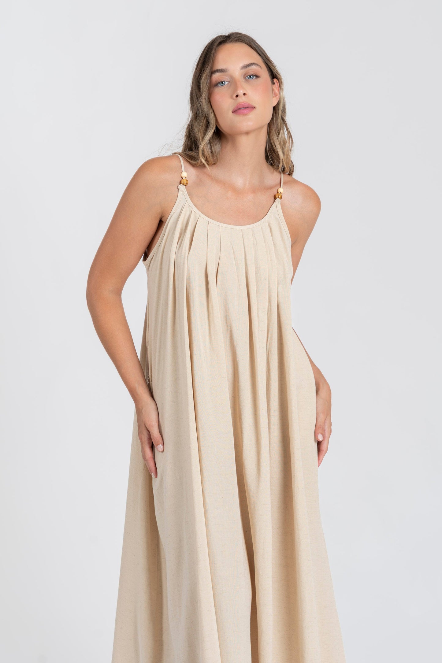 VESTIDO ARMONIAS LINO