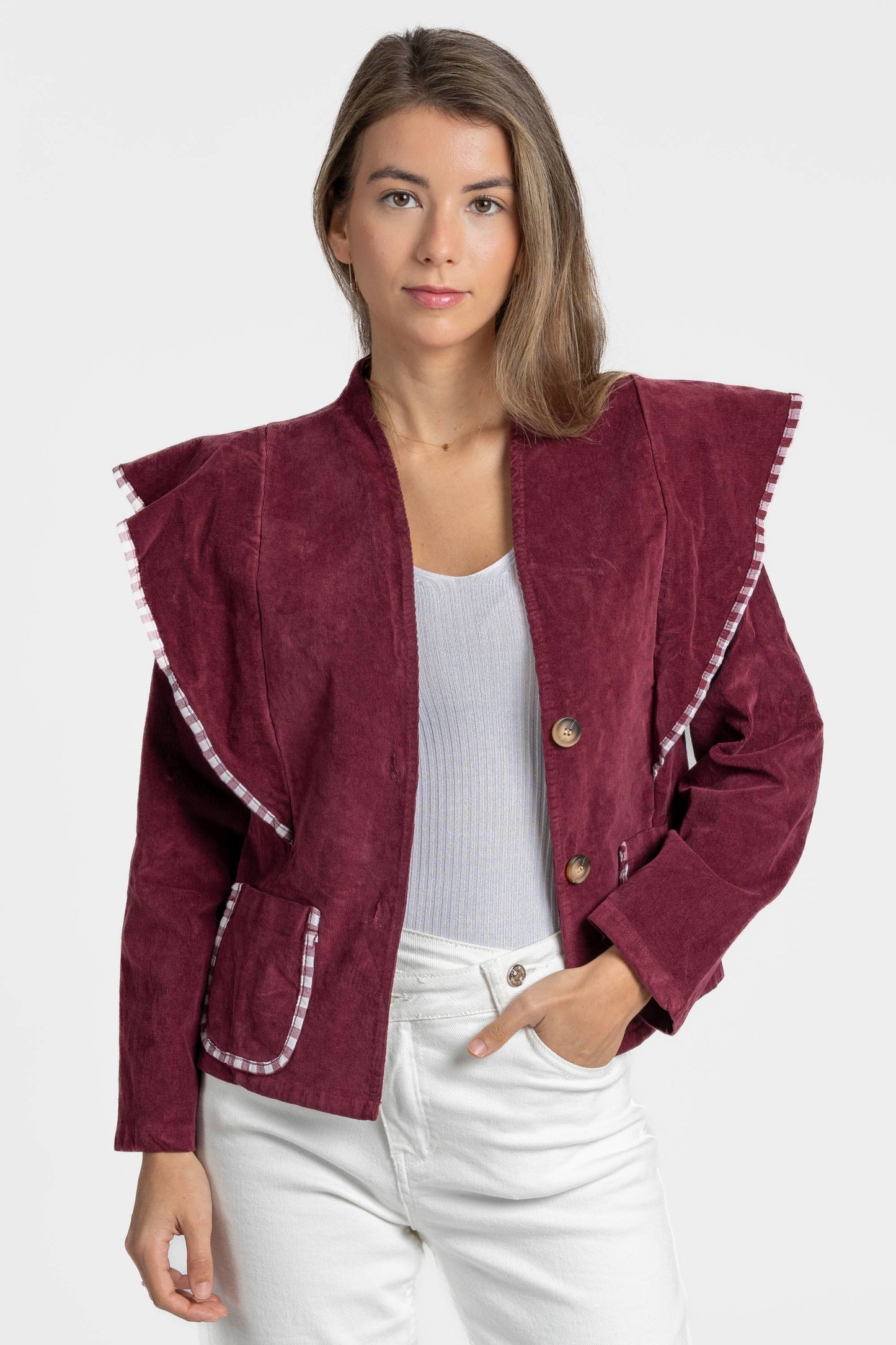 CHAQUETA ARMONIAS TEEN PANA