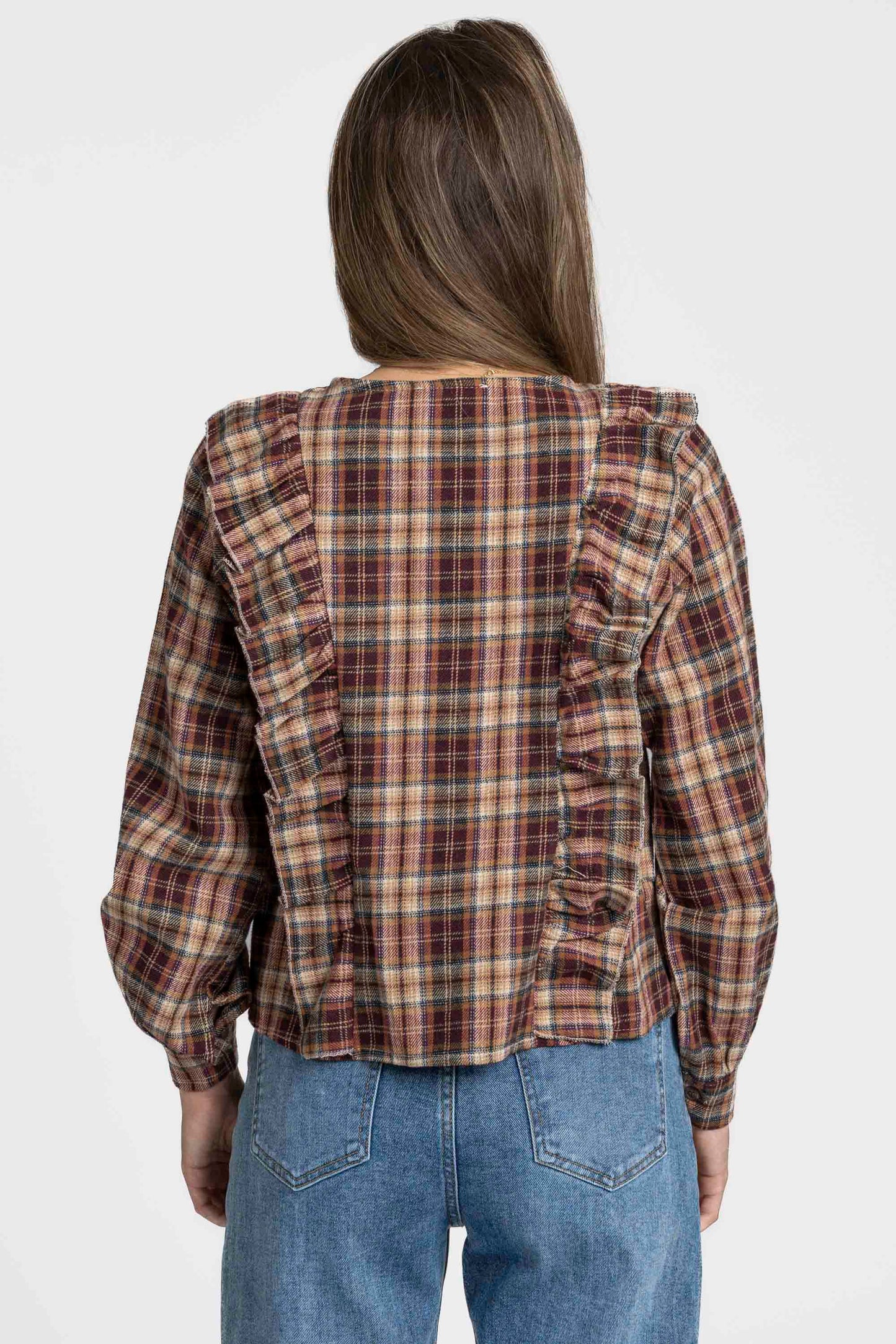 BLUSA ARMONIAS TEEN CUADROS