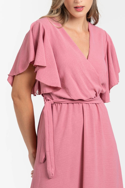 VESTIDO ARMONIAS ROSA