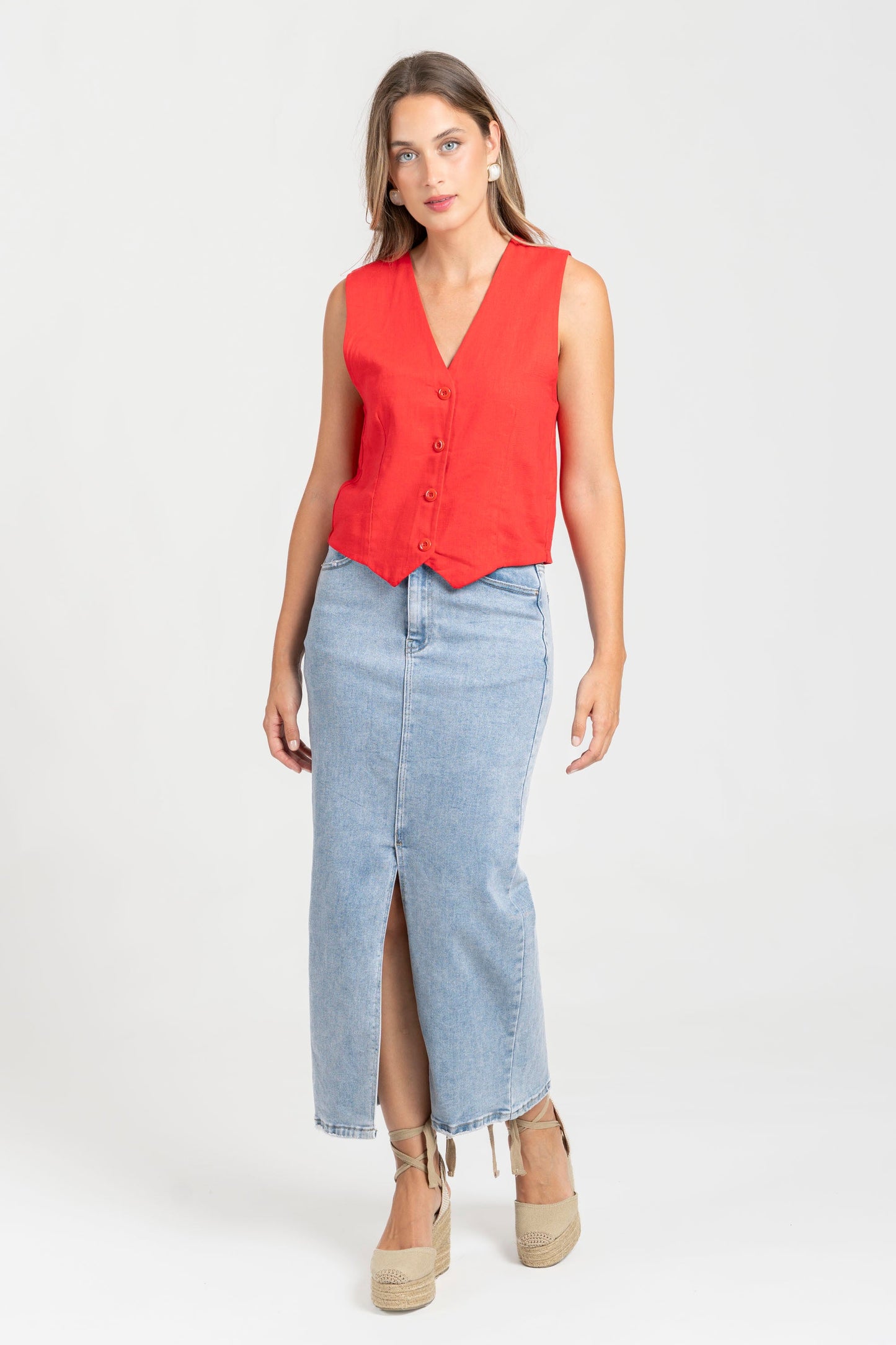 CHALECO ARMONIAS LINO