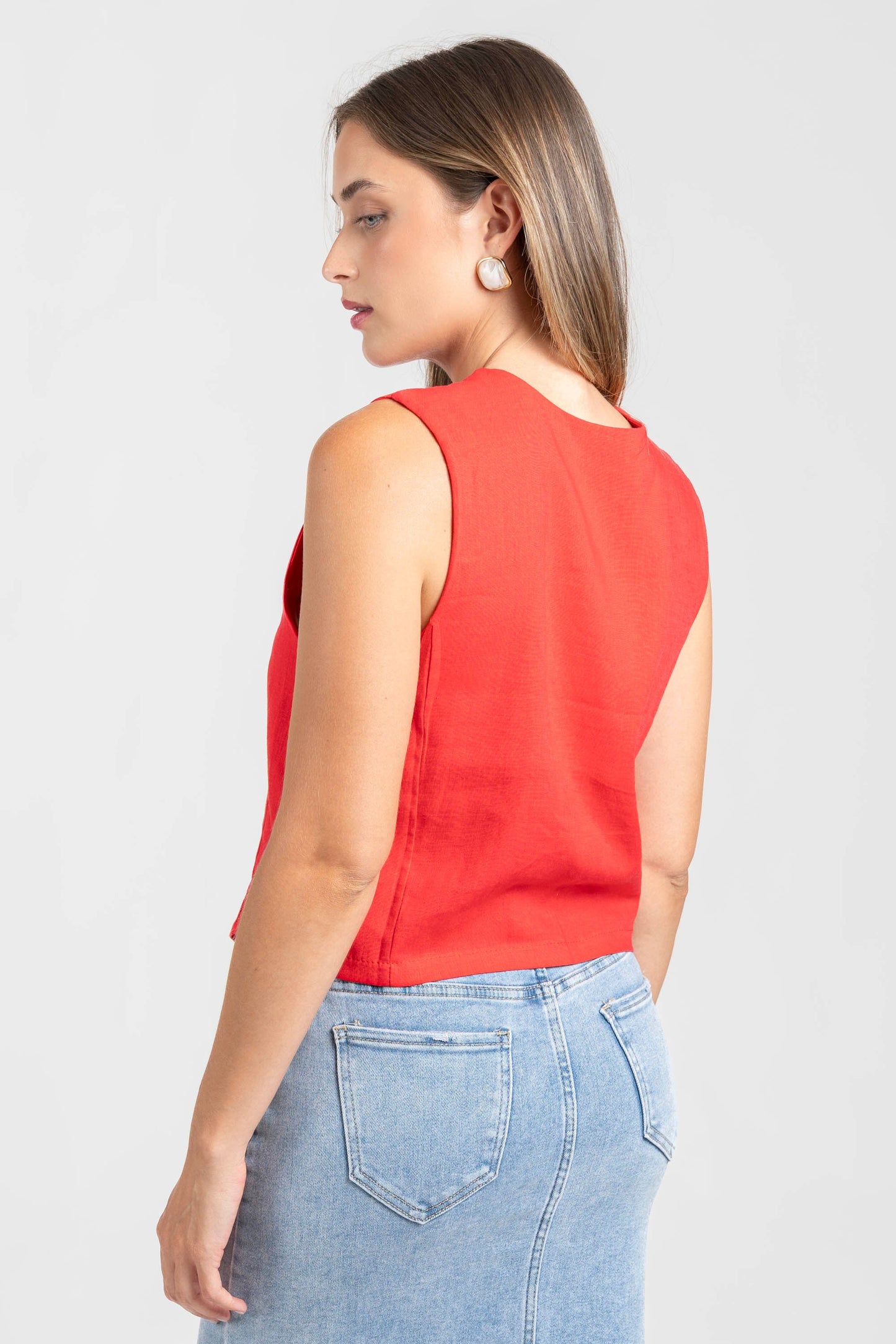 CHALECO ARMONIAS LINO