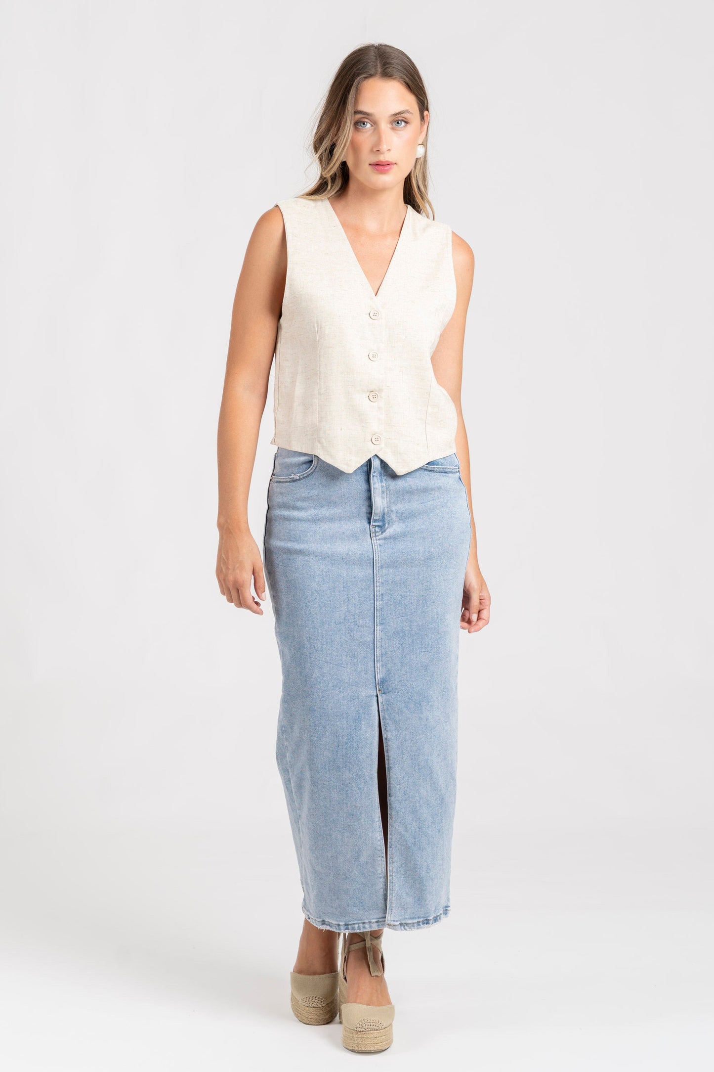 CHALECO ARMONIAS LINO