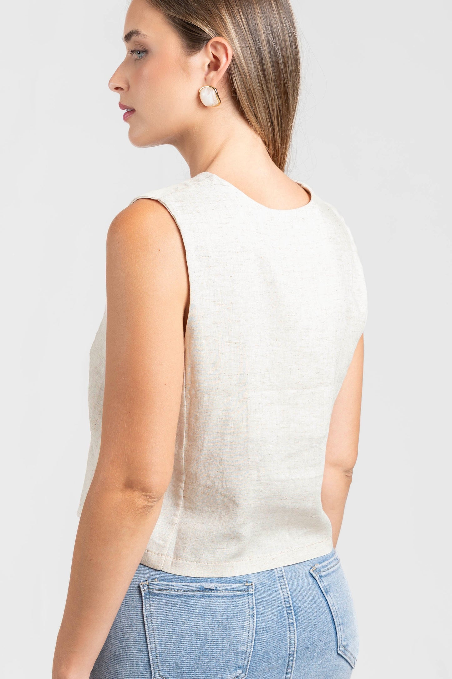 CHALECO ARMONIAS LINO