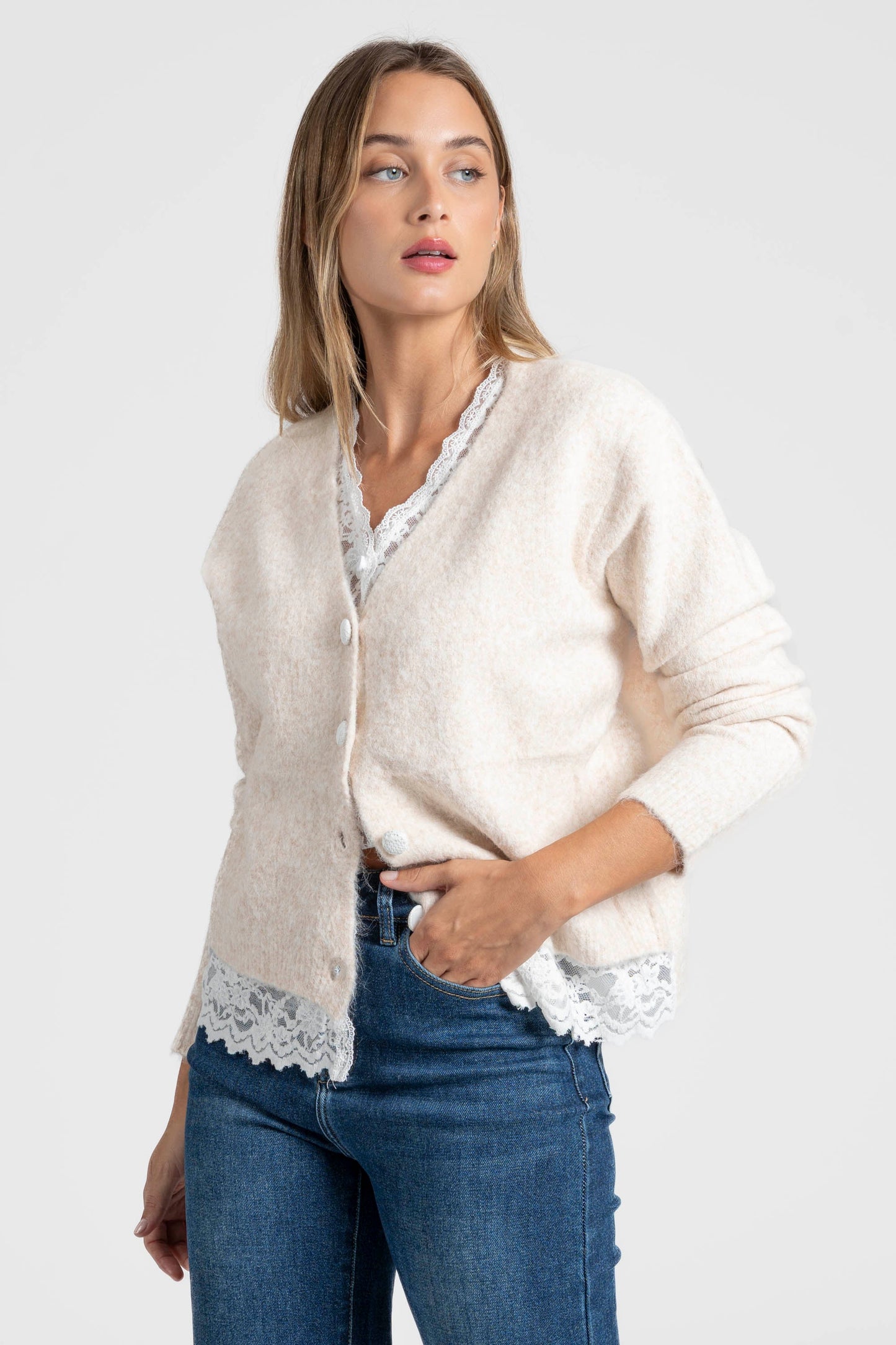 CHAQUETA ARMONIAS ENCAJE