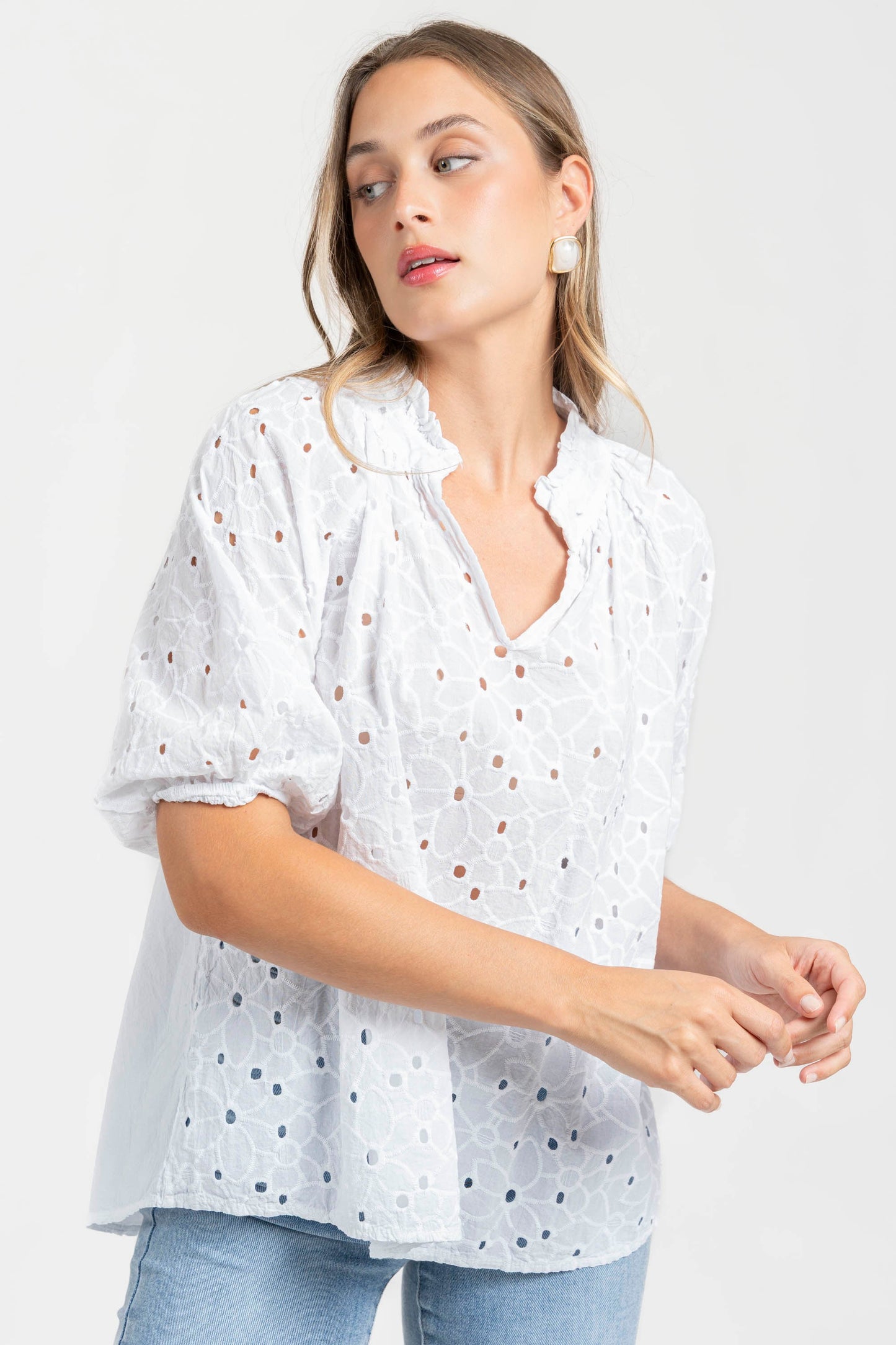BLUSA ARMONIAS BORDADOS