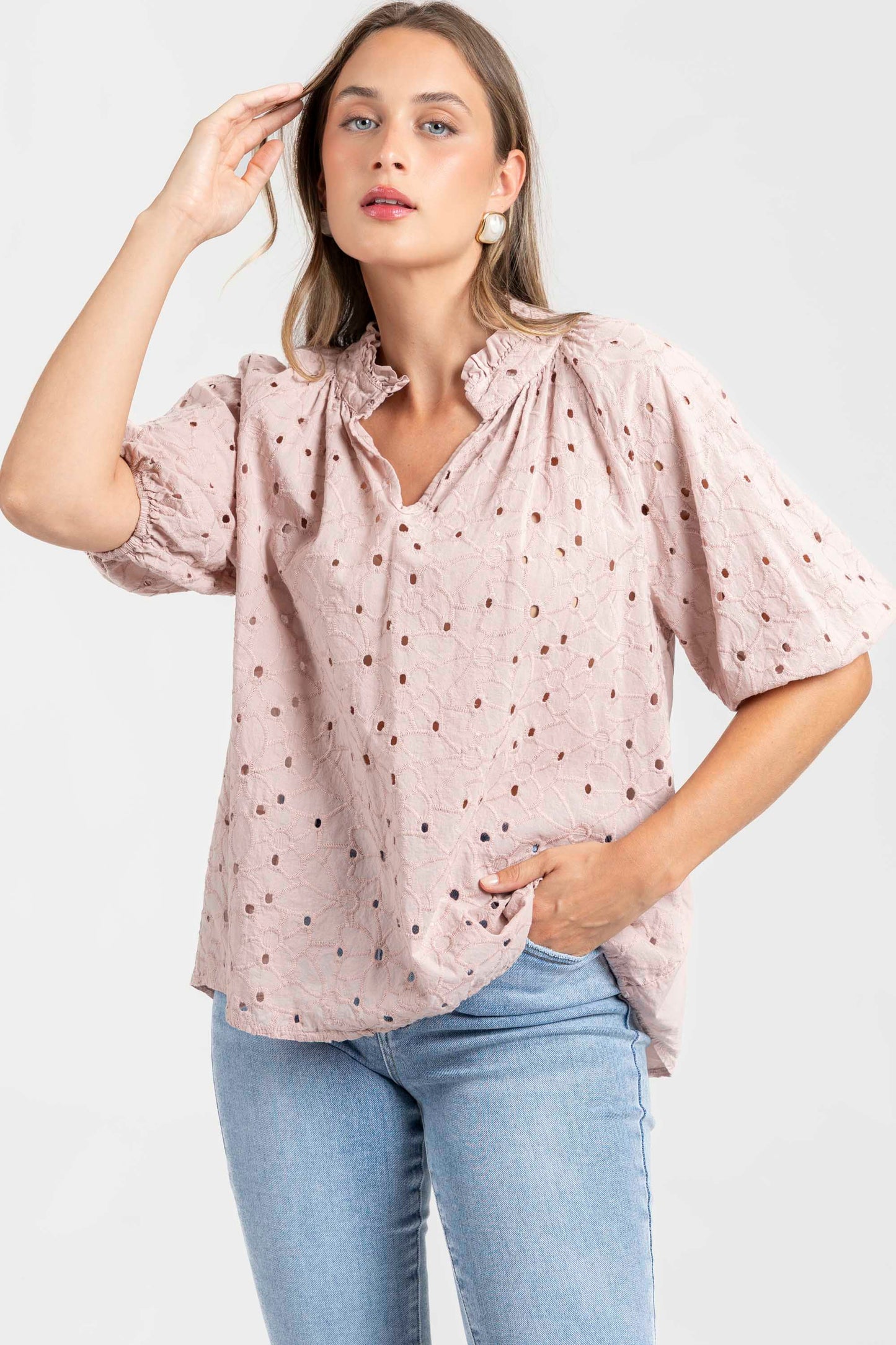 BLUSA ARMONIAS BORDADOS