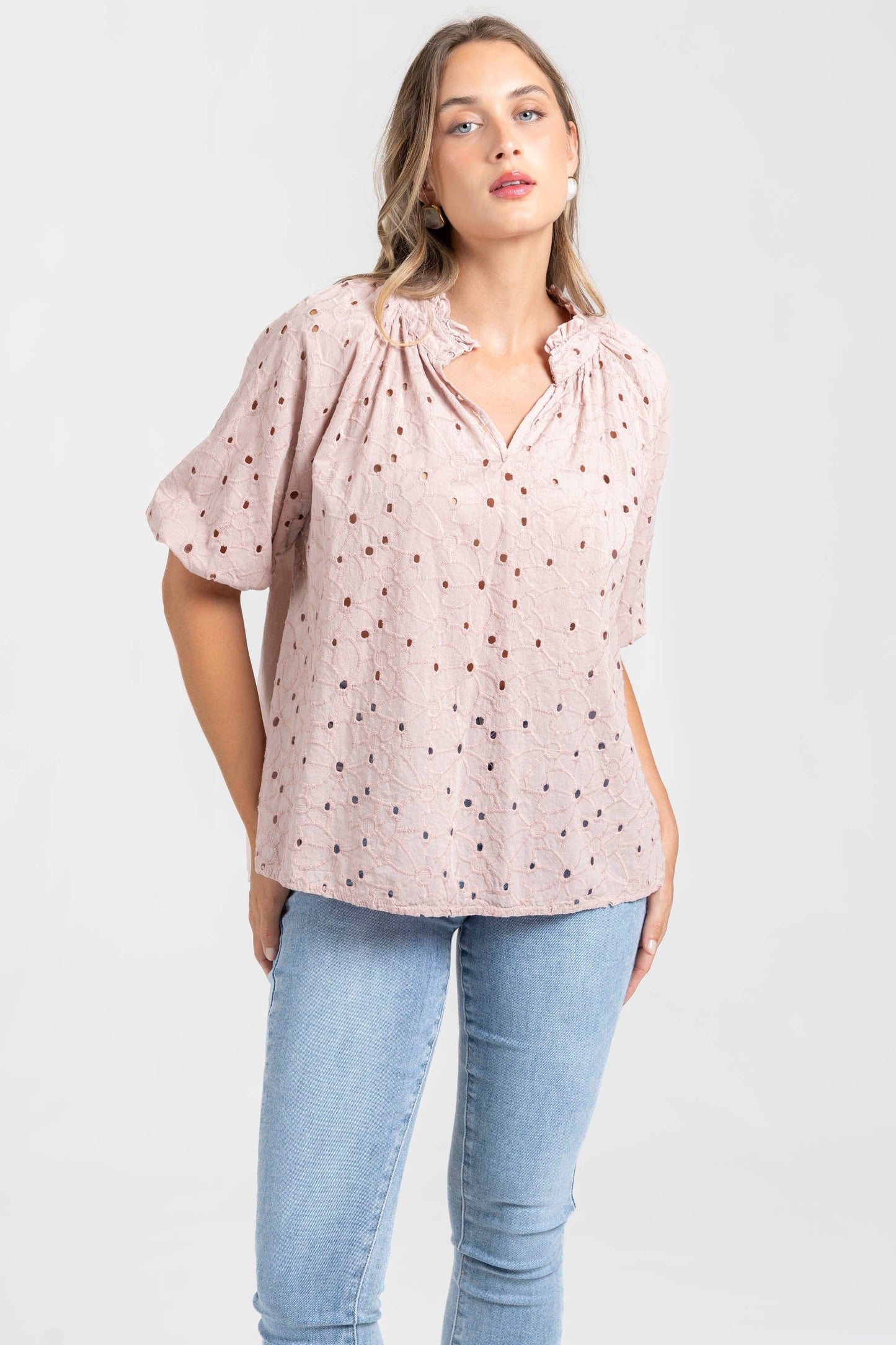 BLUSA ARMONIAS BORDADOS