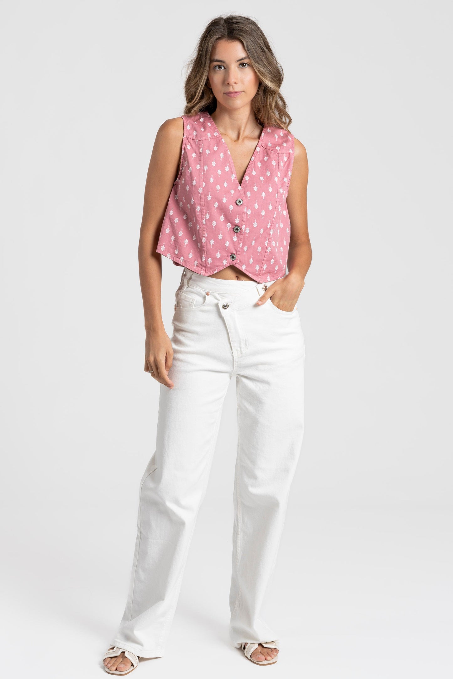 CHALECO MASSIMA GRAZIA ESTAMPADO